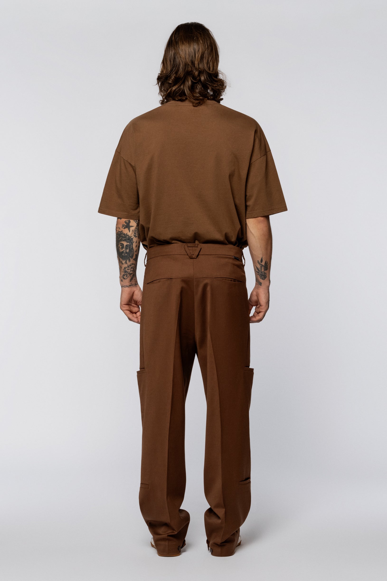 Wool trousers classic cargo Mustang