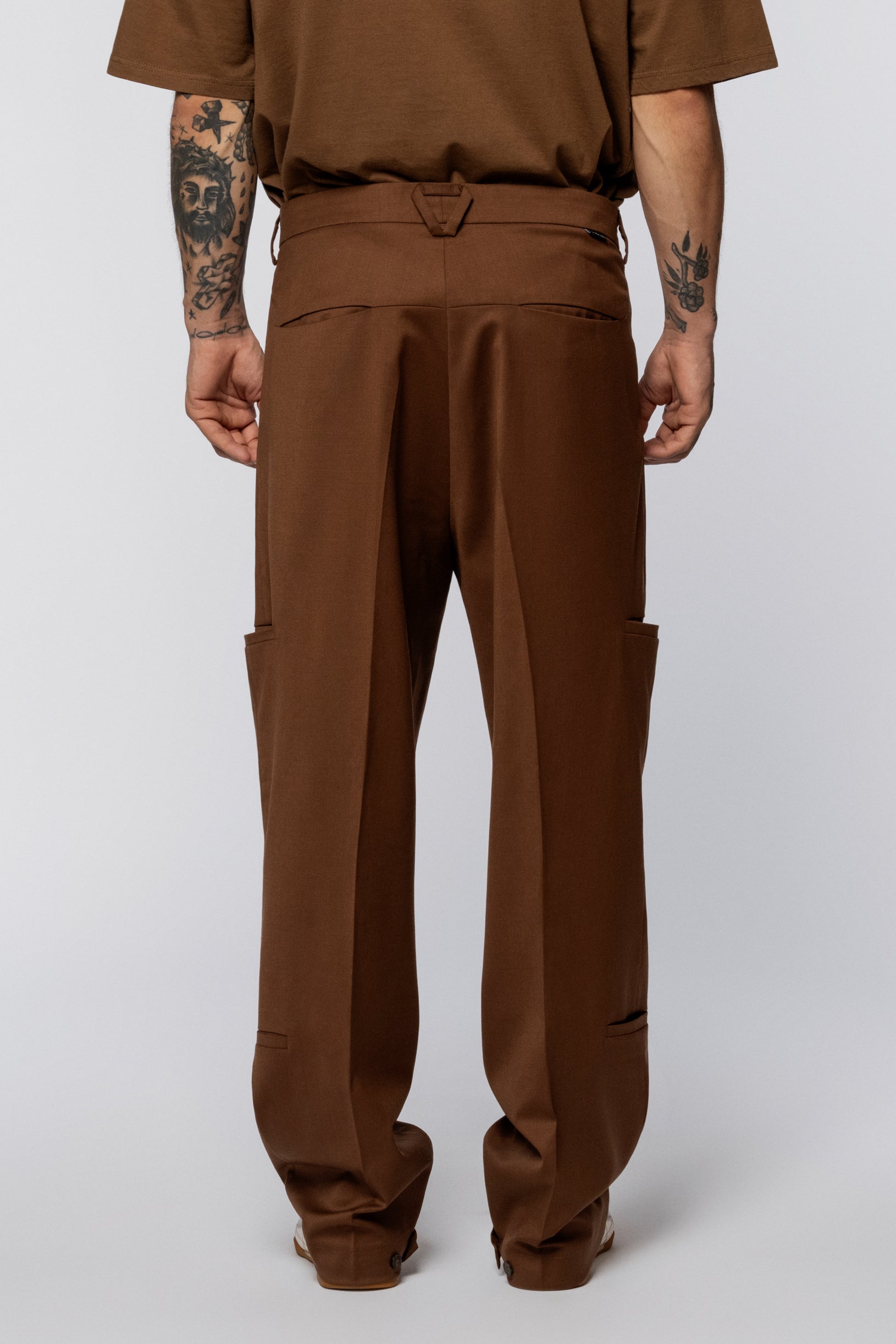 Wool trousers classic cargo Mustang