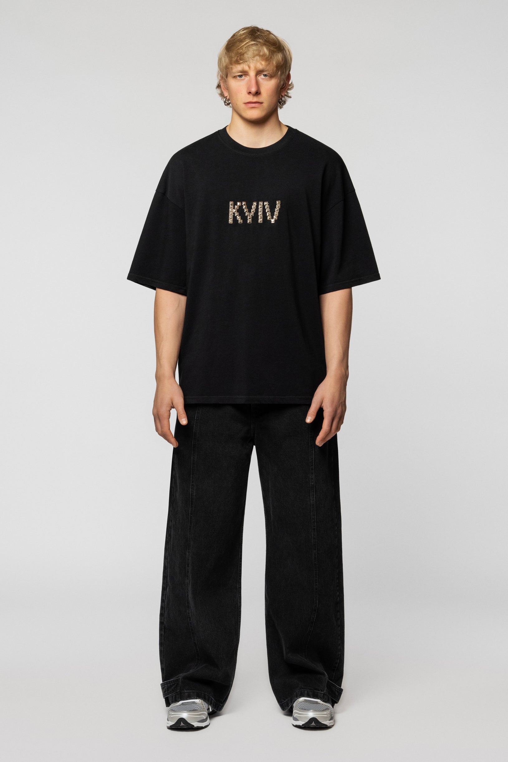 Metal Kyiv Oversized T-shirt Black
