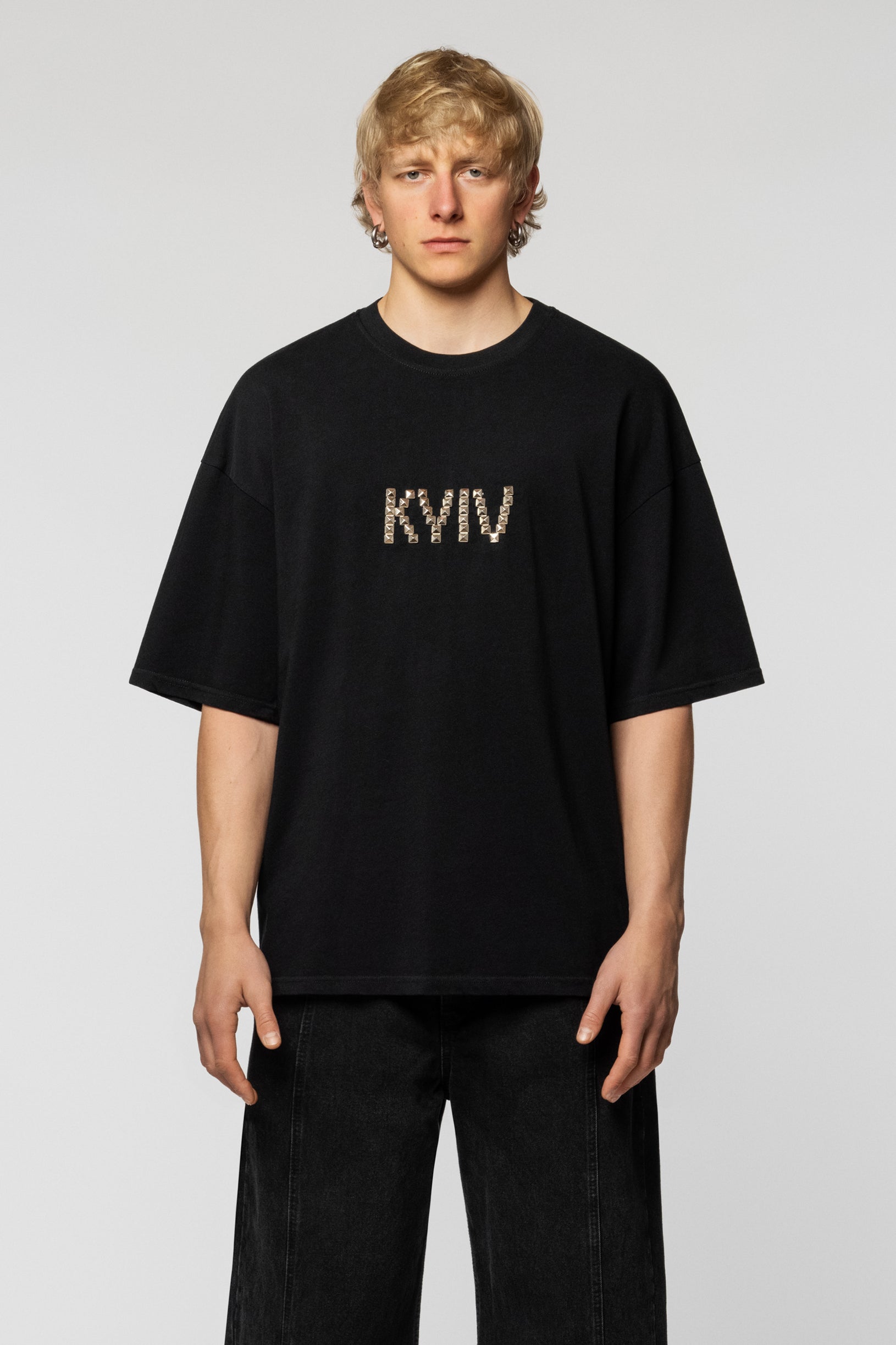 Metal Kyiv Oversized T-shirt Black