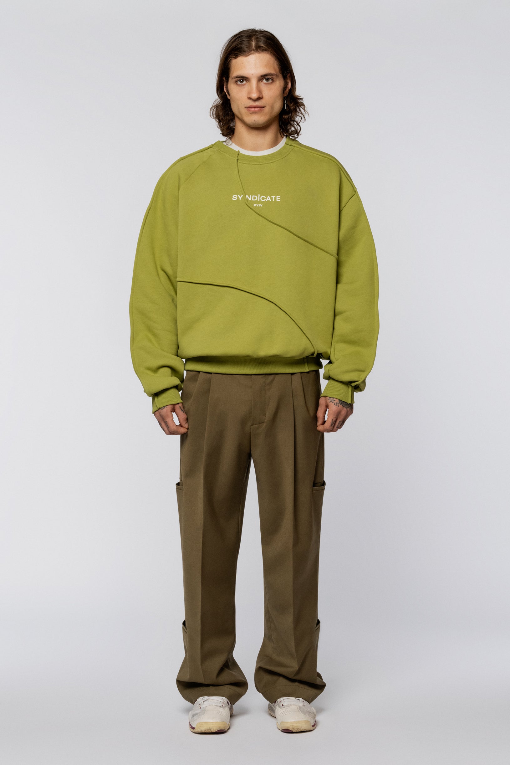 Sweatshirt Folds Moss