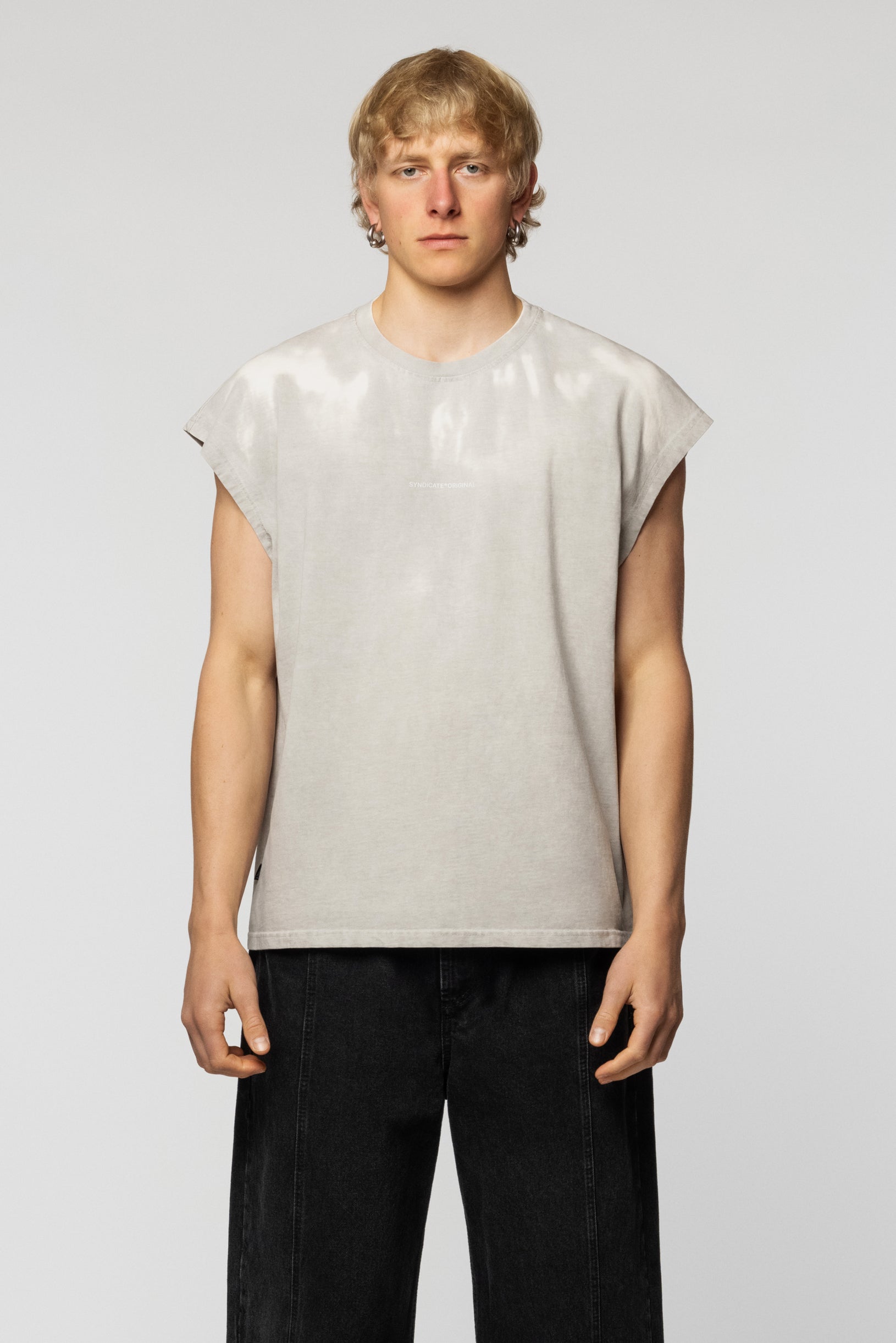 Heat Reactive Sleeveless T-shirt Grey