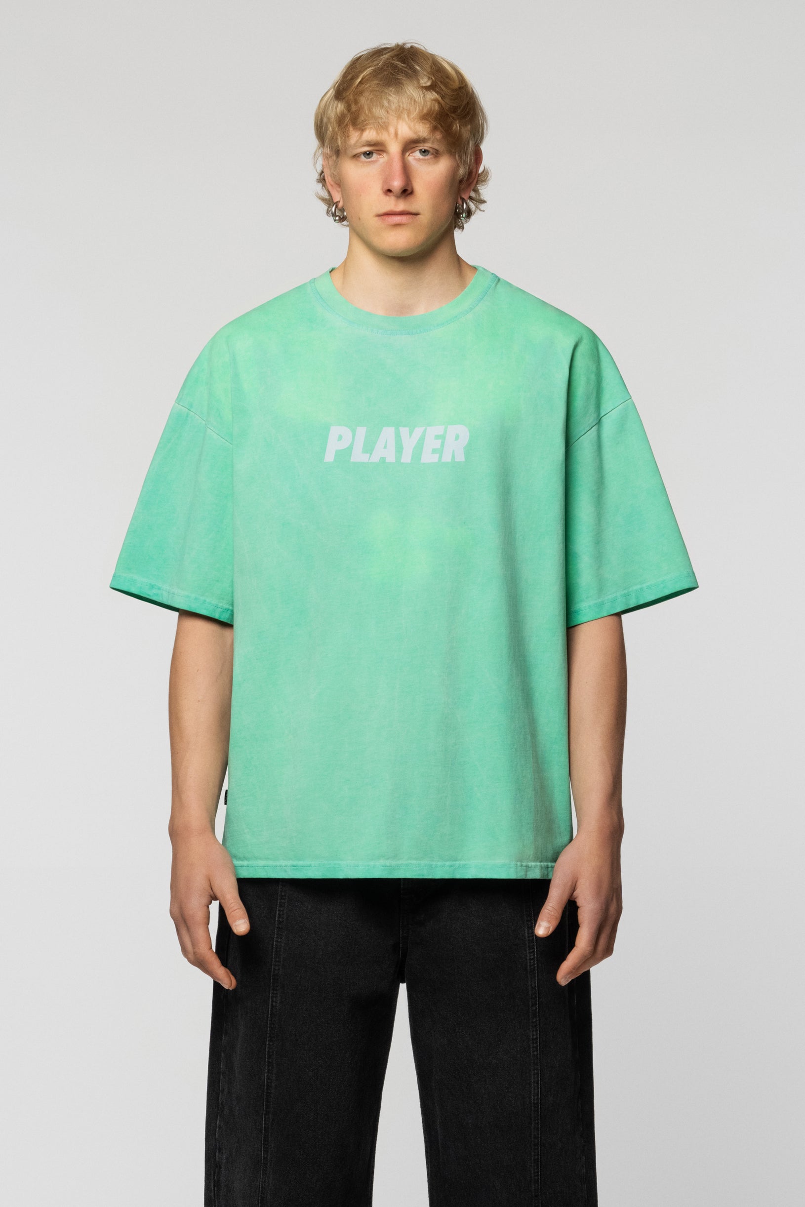 Player Heat Reactive Oversized T-shirt Green