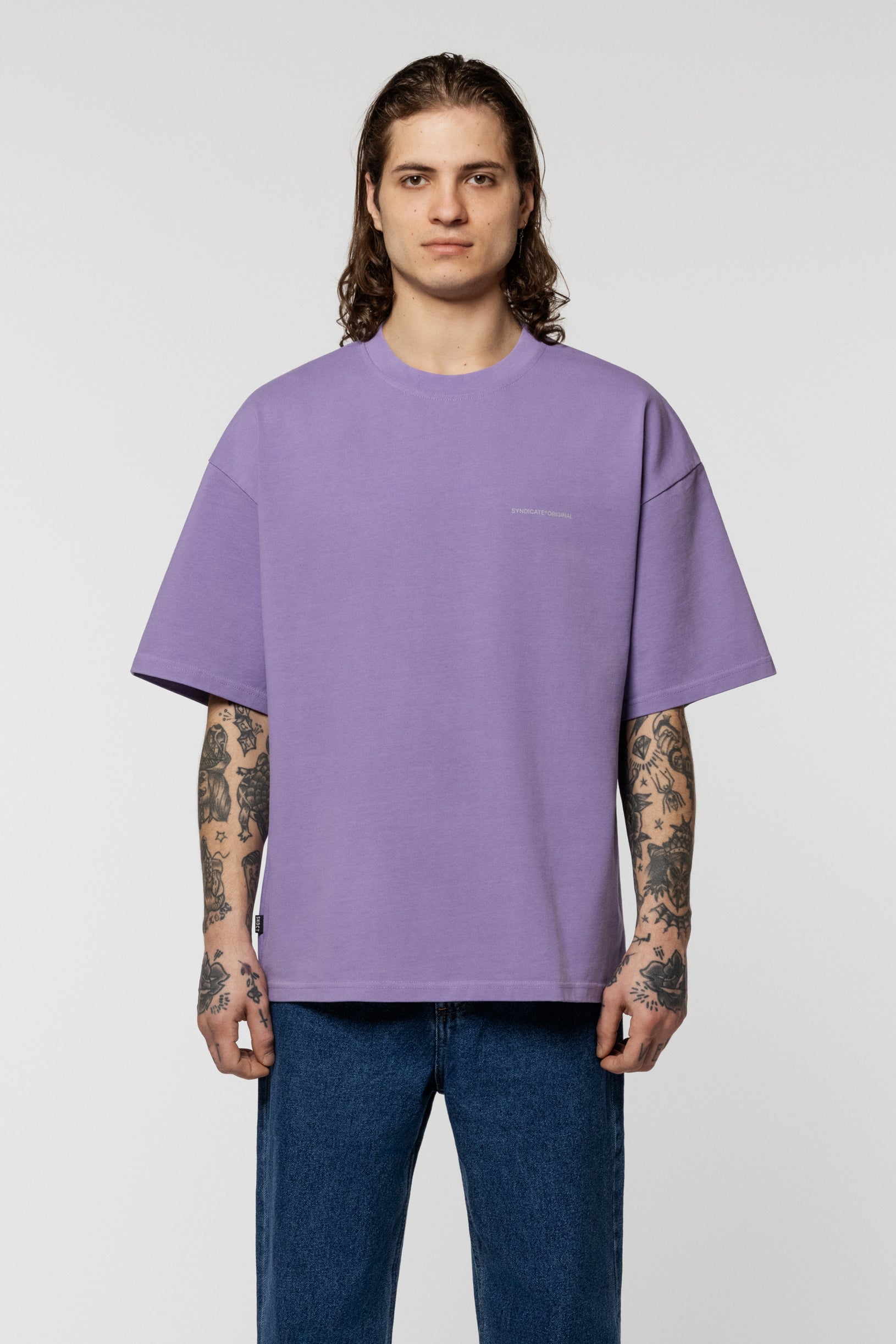 Syndicate Original Oversize T-shirt Lilac