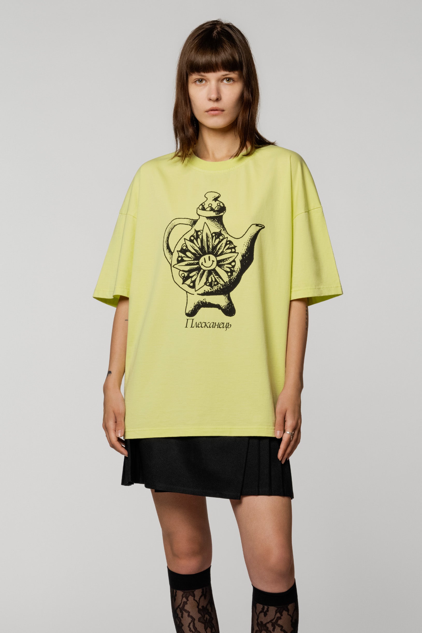 Syndicate x Derega  Pleskanets T-Shirt Light Green