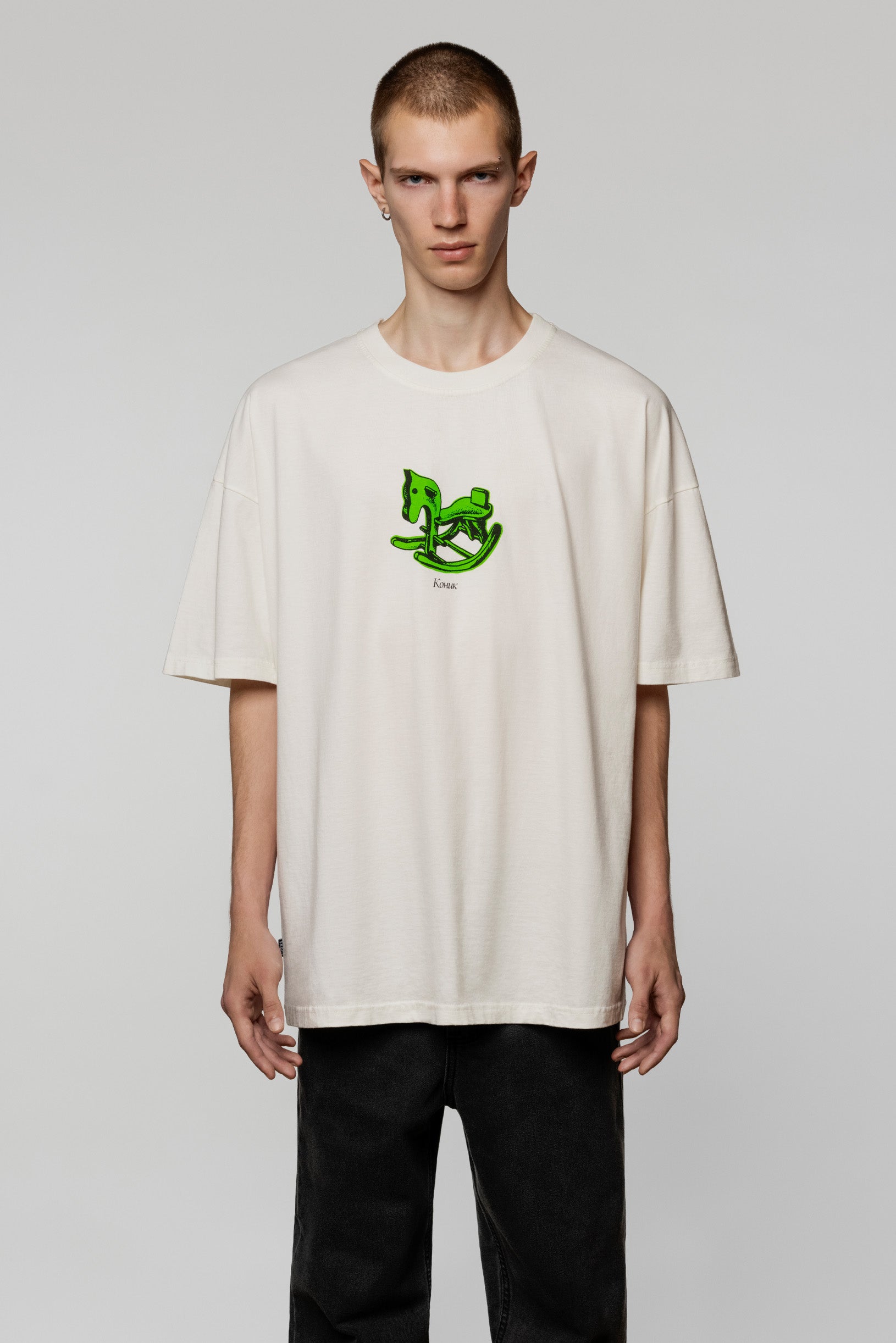 Syndicate x Derega Konyk T-Shirt Ivory