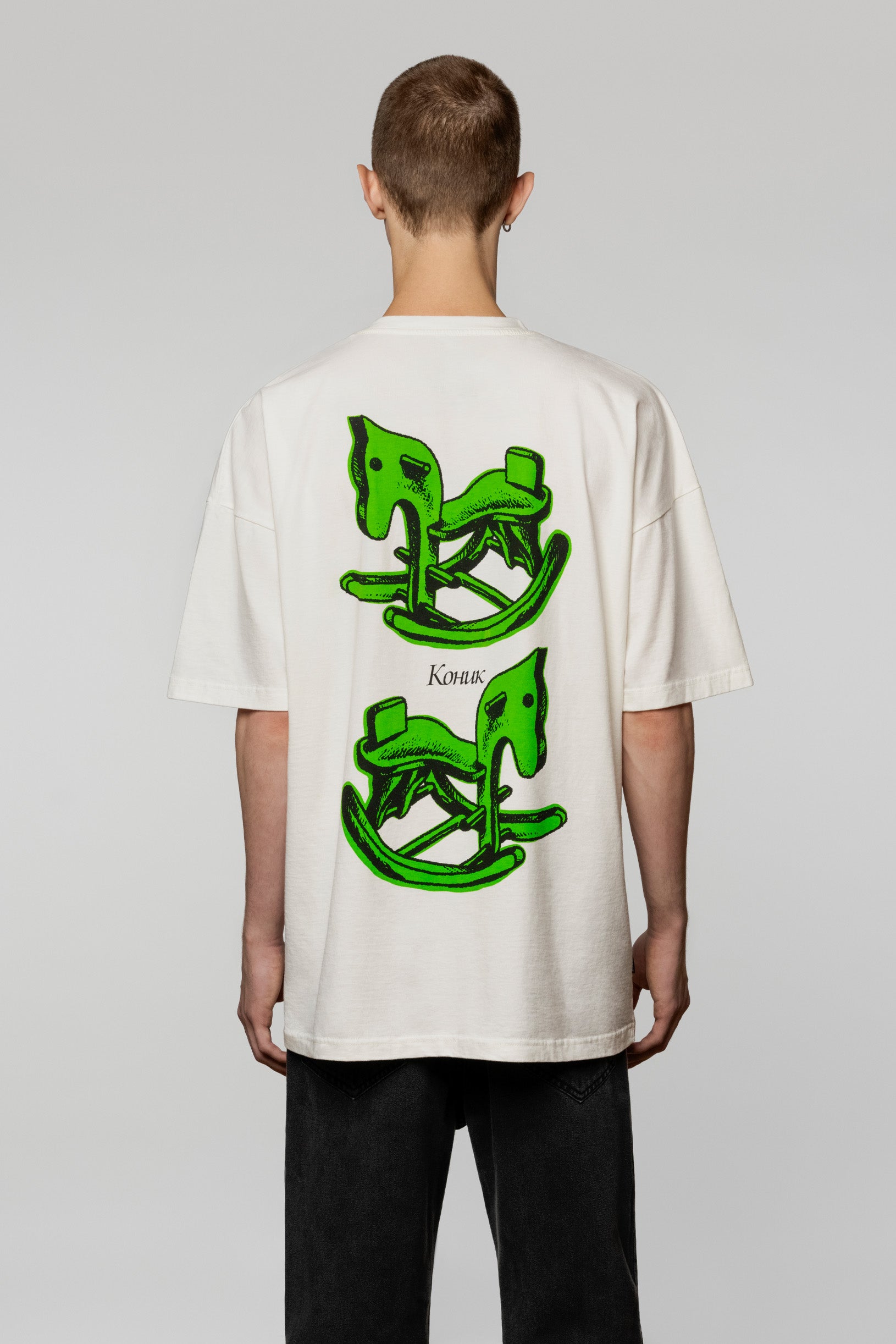 Syndicate x Derega Konyk T-Shirt Ivory