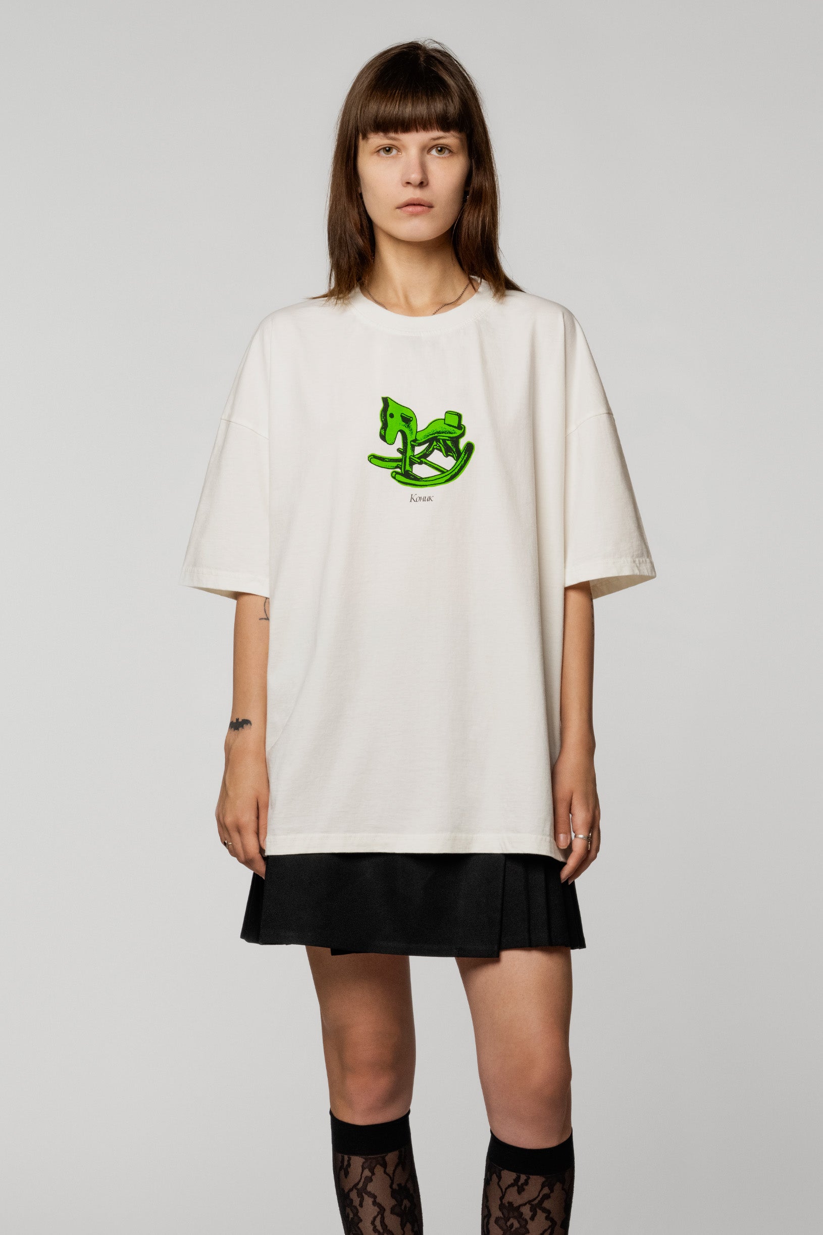 Syndicate x Derega Konyk T-Shirt Ivory