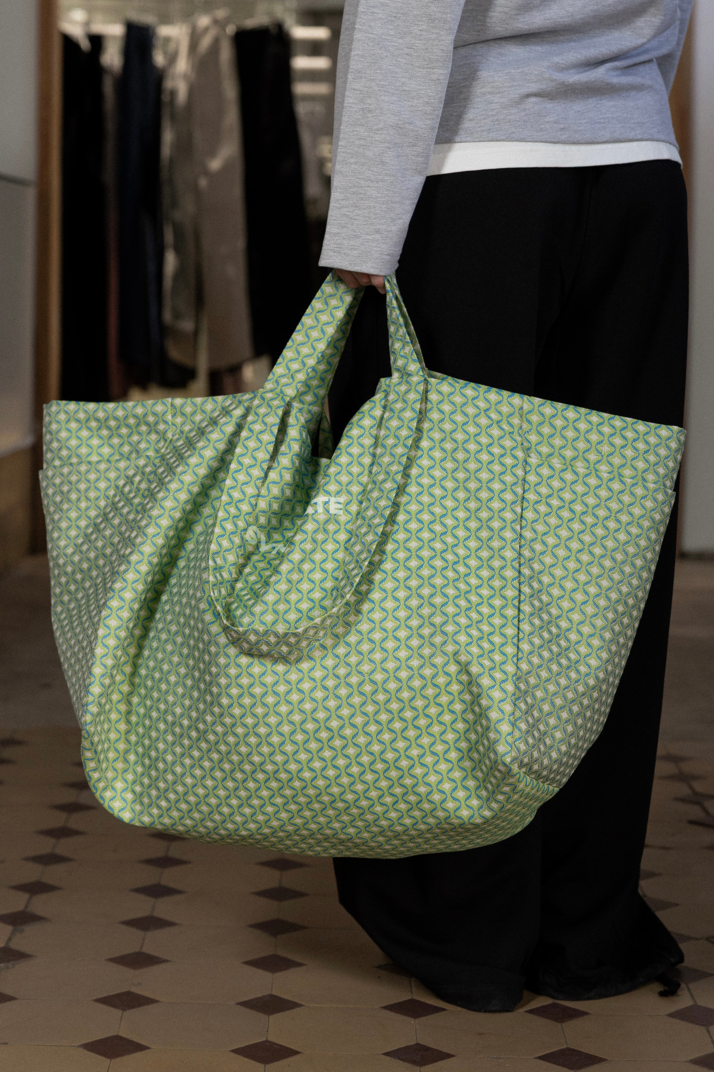 Шопер Сумка Syndicate Зелена Джакард