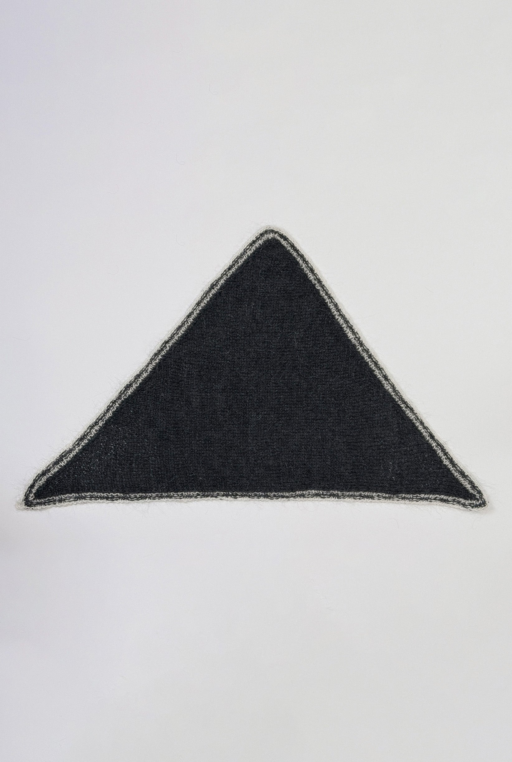 Мохерова Косинка Ручної В'язки Сіра