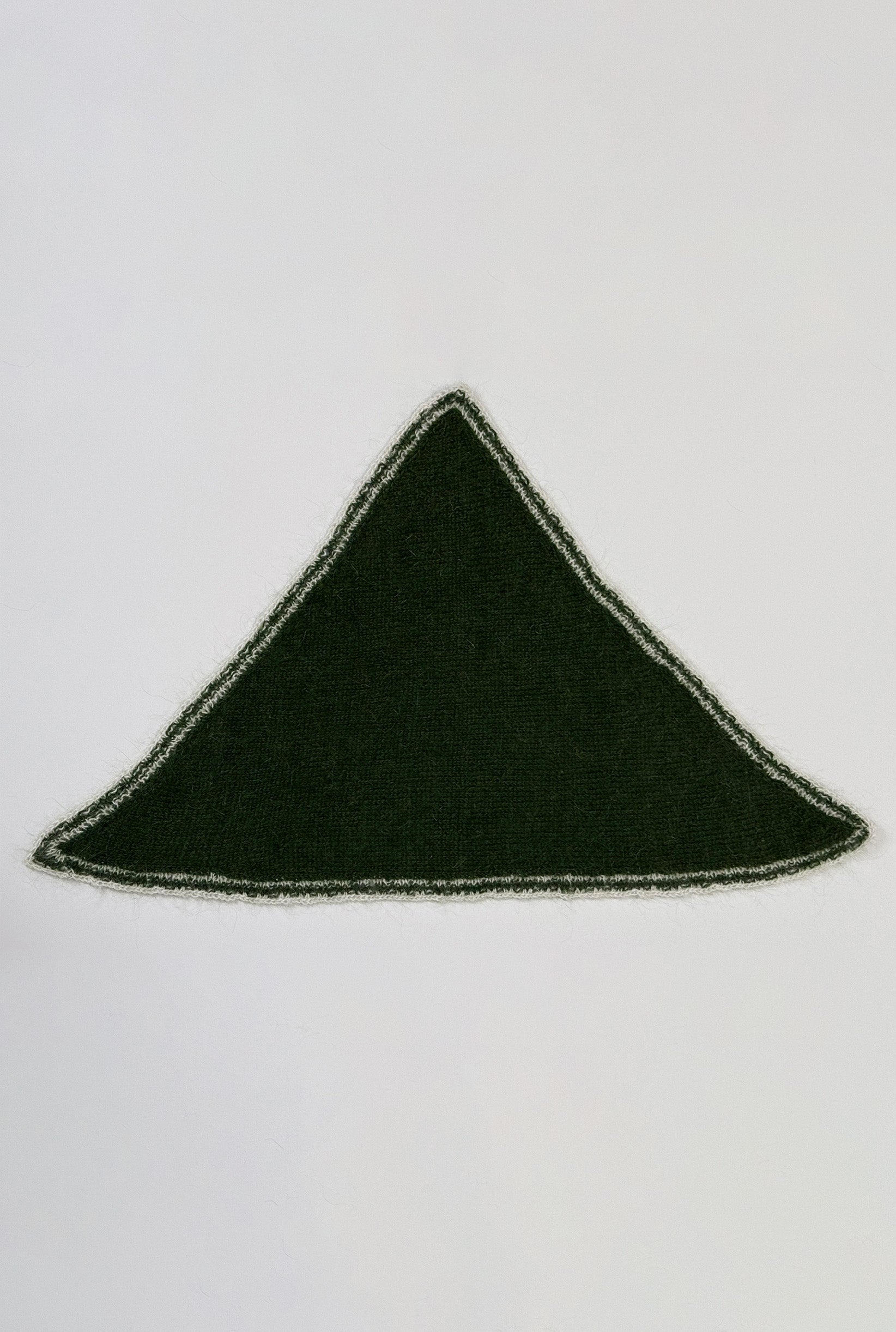 Мохерова Косинка Ручної В'язки Зелена