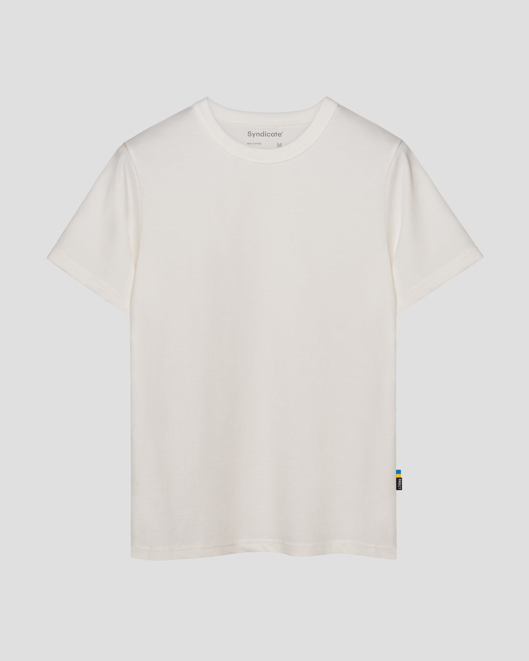 Basic milk-colored t-shirt