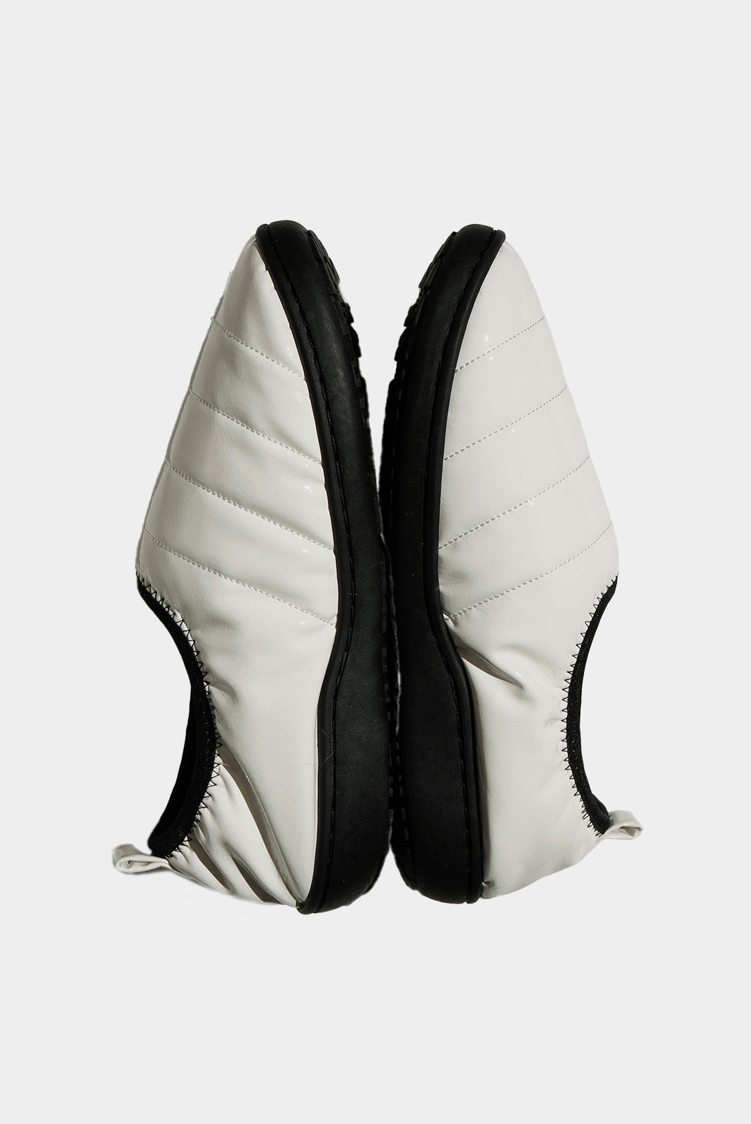 SUBU DOTS VAMP ENAMEL WHITE