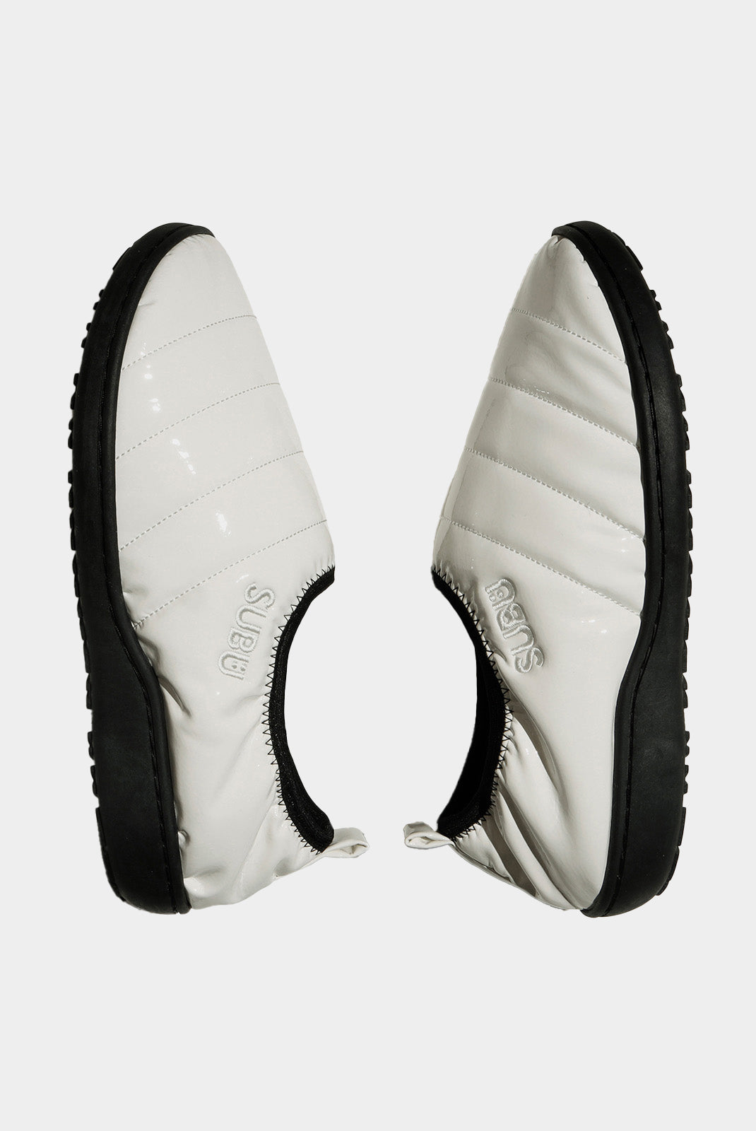 SUBU DOTS VAMP ENAMEL WHITE