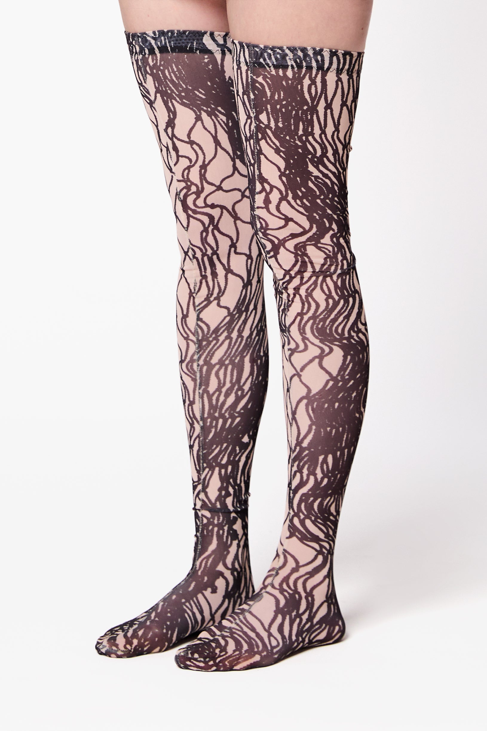 SNDCT x Masha Reva Stockings Fishnet