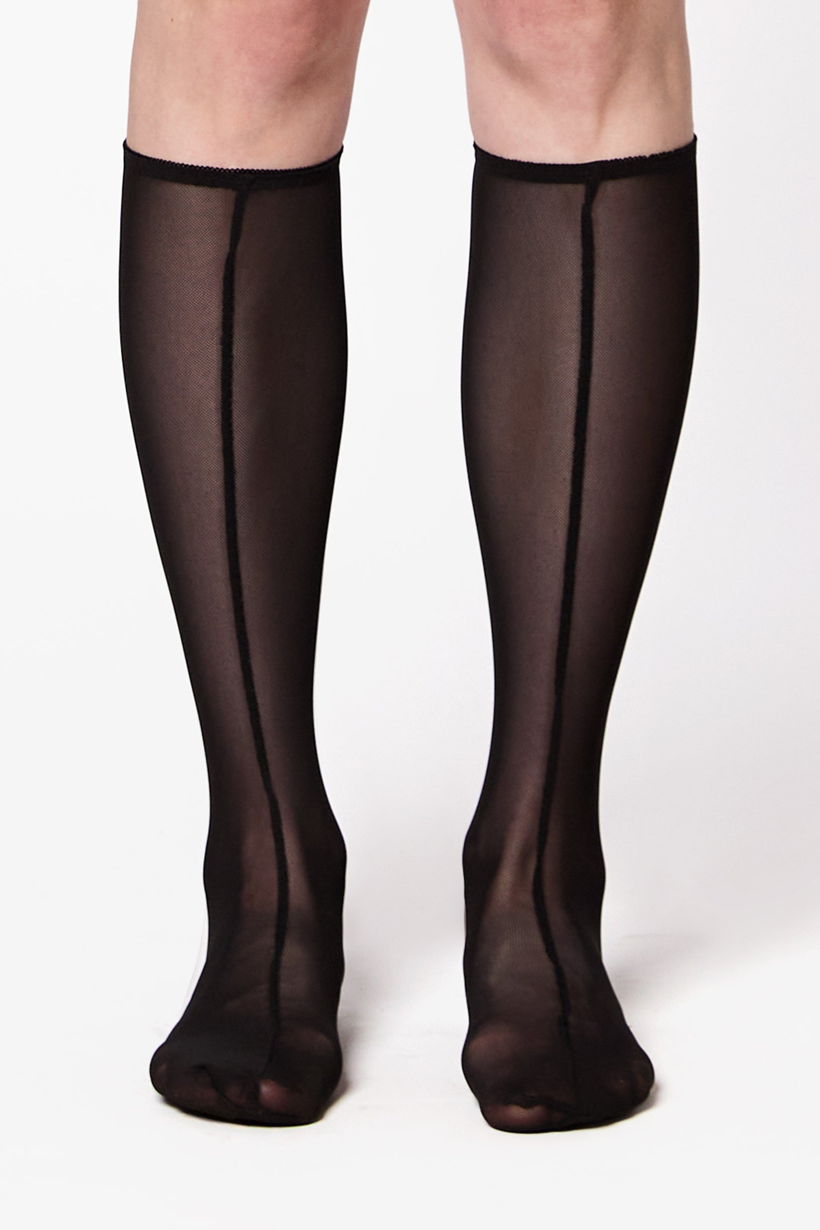 SNDCT x Masha Reva Knee Socks Black