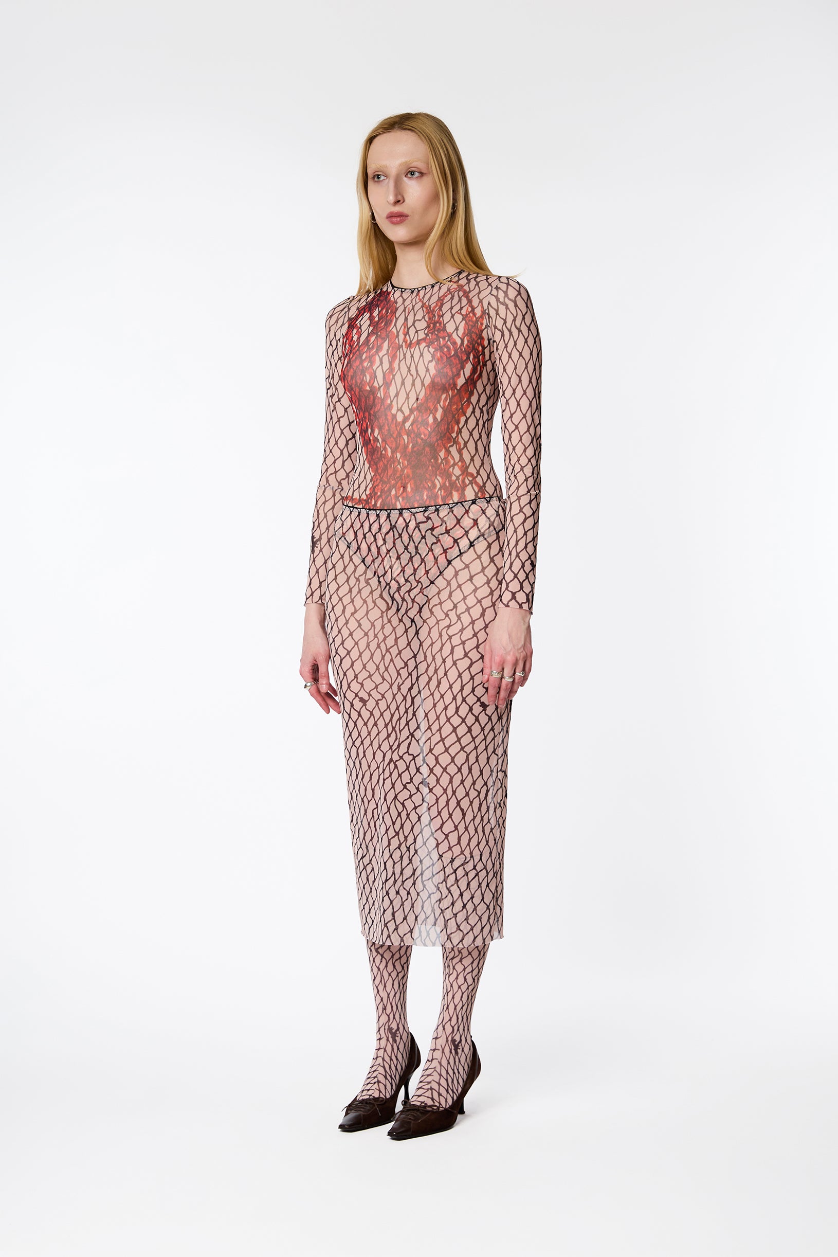 SNDCT x Masha Reva Спідниця Net