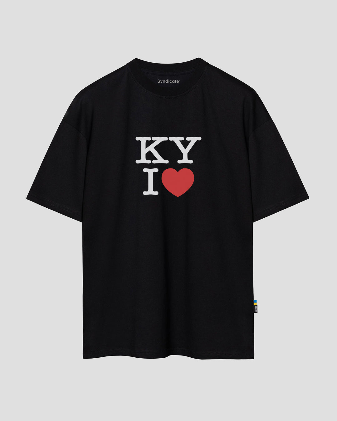 SNDCT X Vova Vorotniov KYI<3 Oversize T-shirt Black