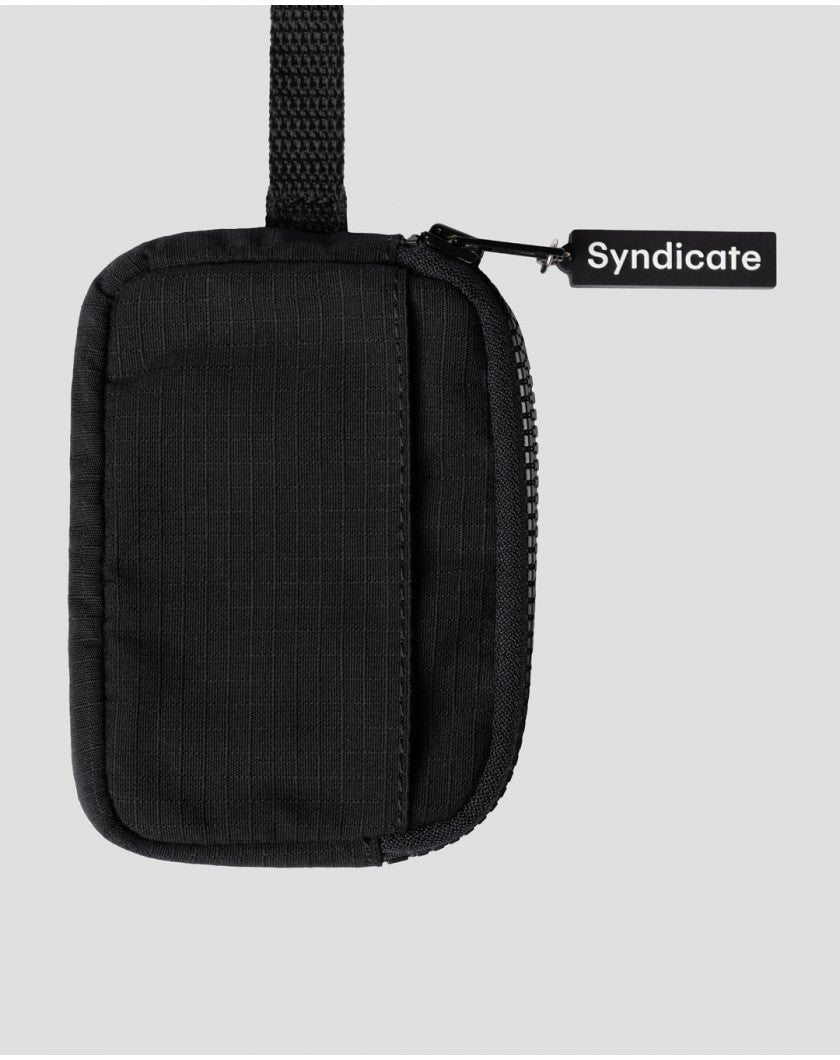 Гаманець Denim чорний з нашивкою Syndicate