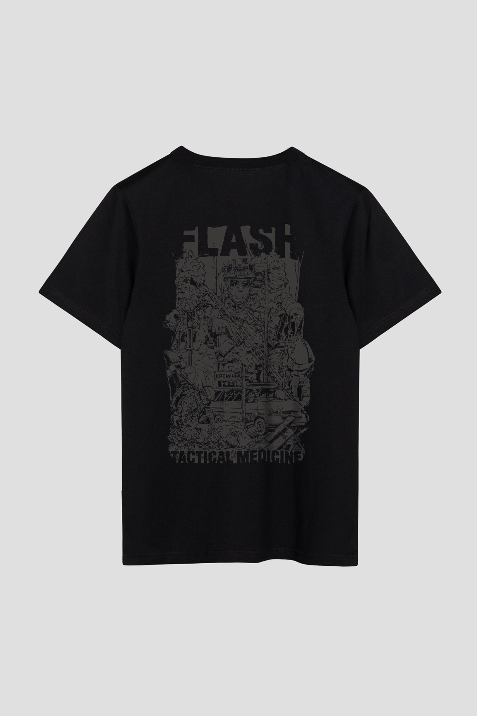 Flash regular t-shirt black