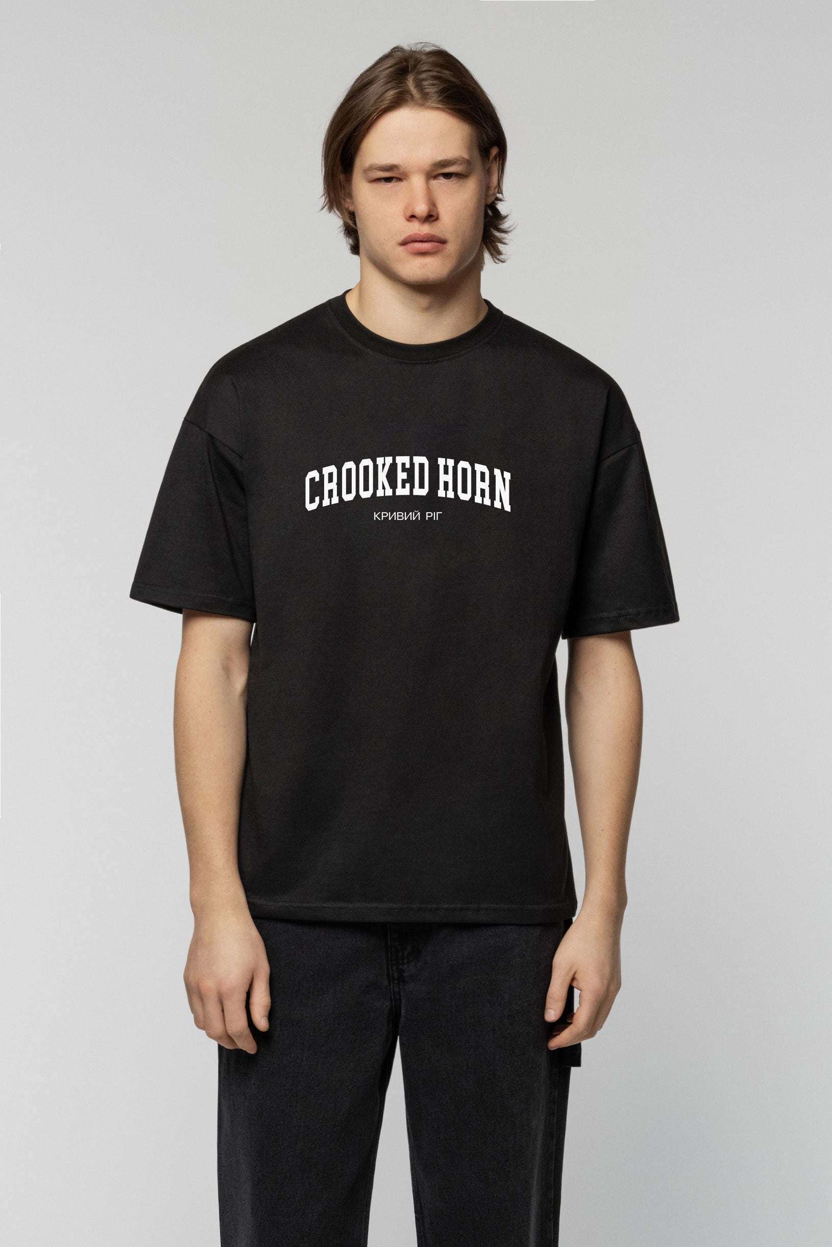 SNDCT X Vova Vorotniov Чорна Оверсайз Футболка Кривий Ріг