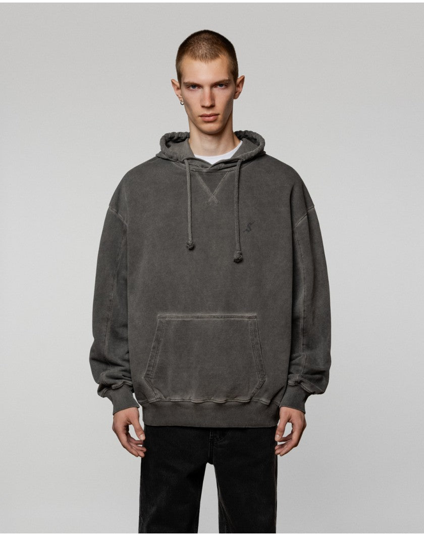 Faded arrow hoodie gray
