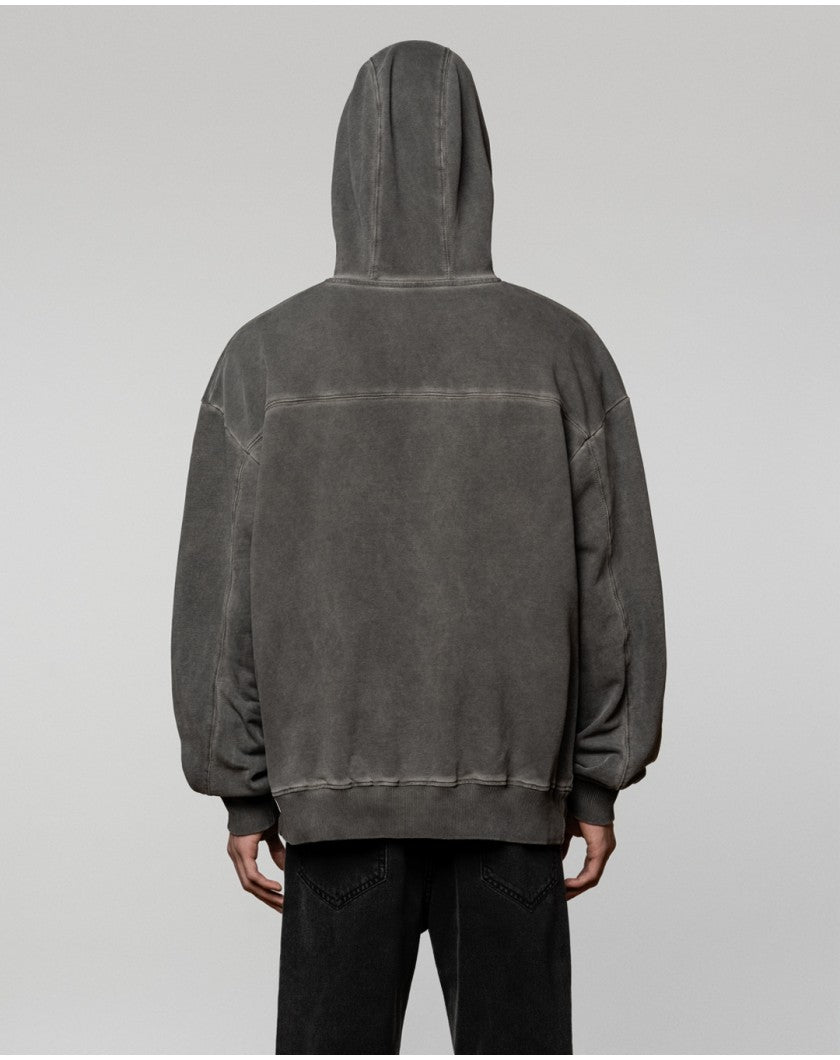 Faded arrow hoodie gray