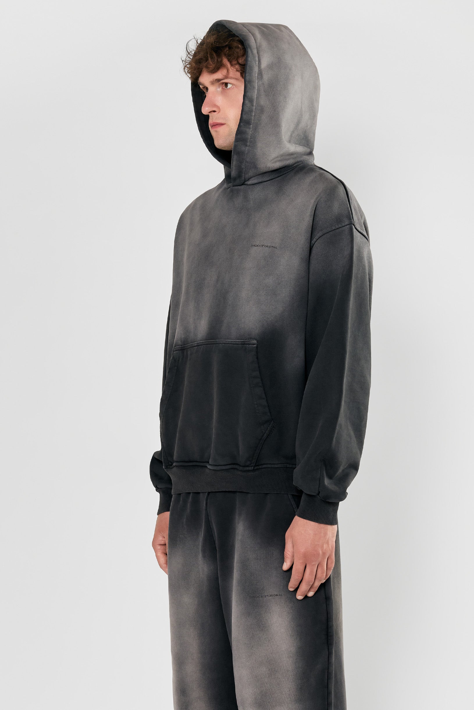 Gradient Hoodie Grey