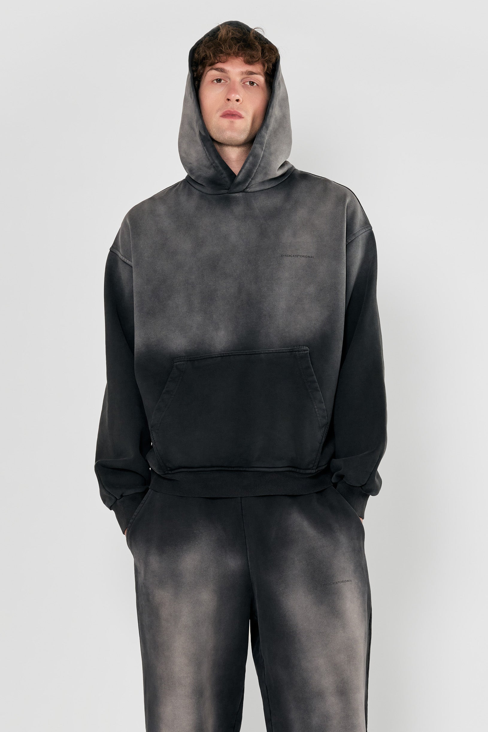Gradient Hoodie Grey