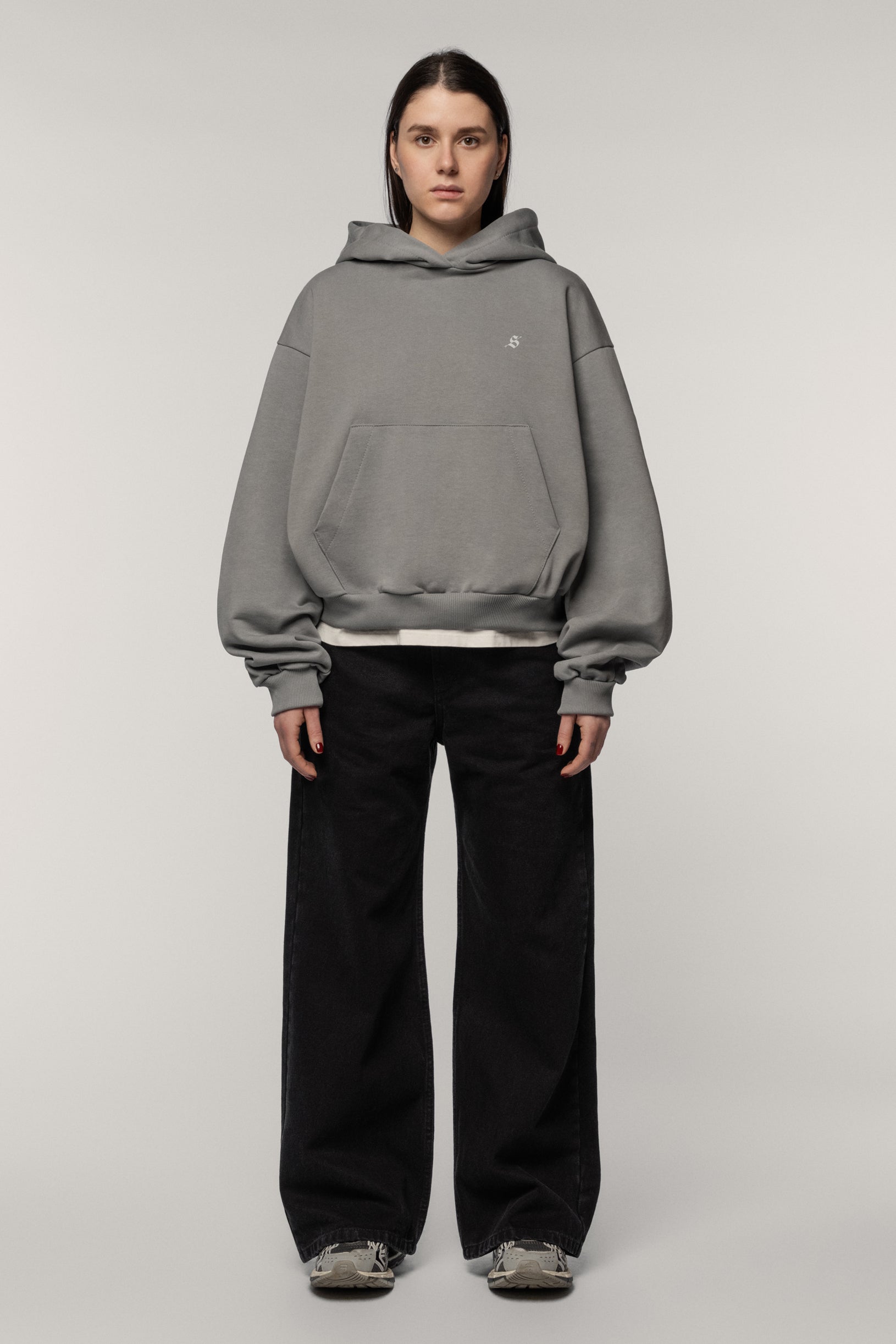 Сірий худі Arrow