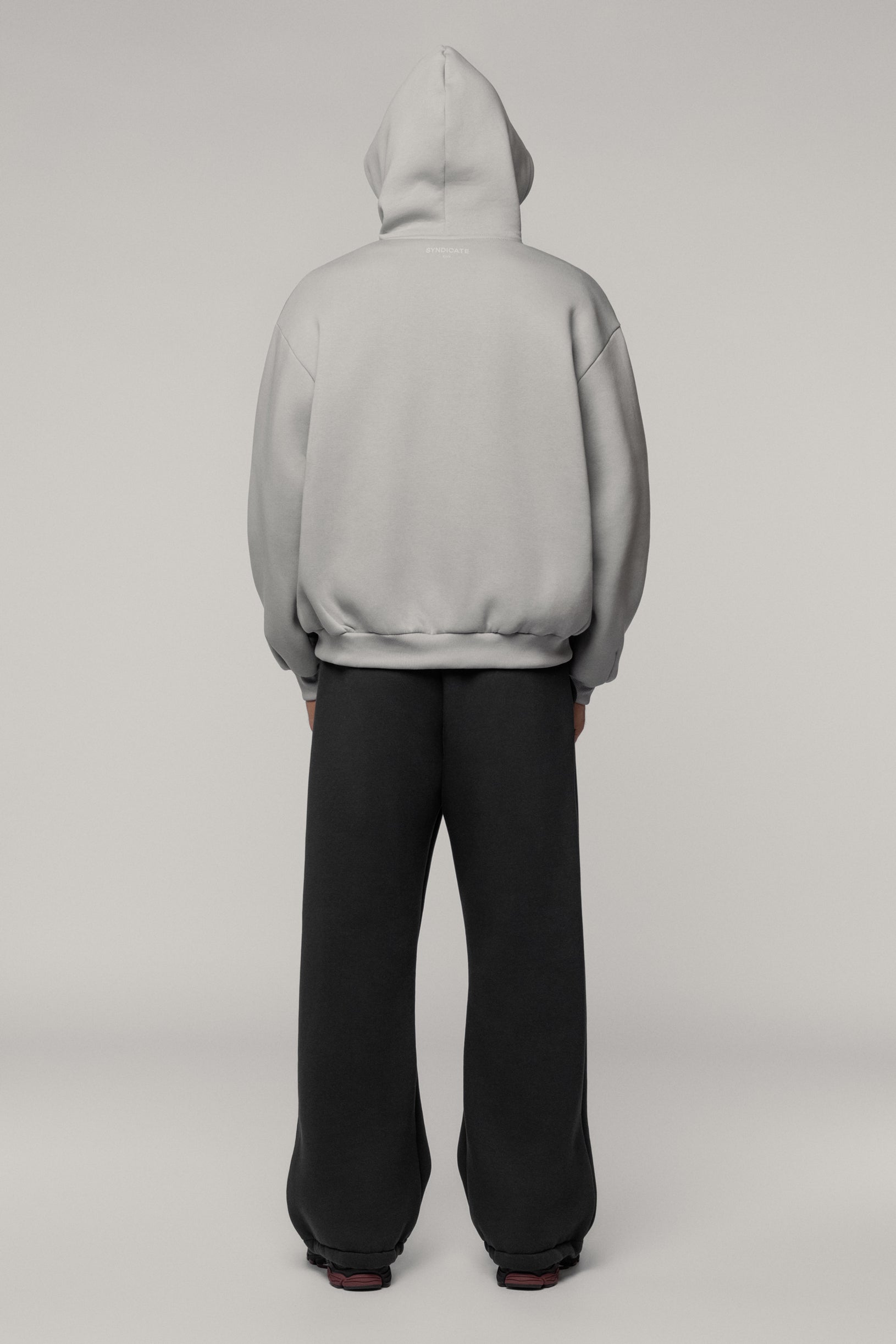 Arrow Logo Hoodie Light Grey