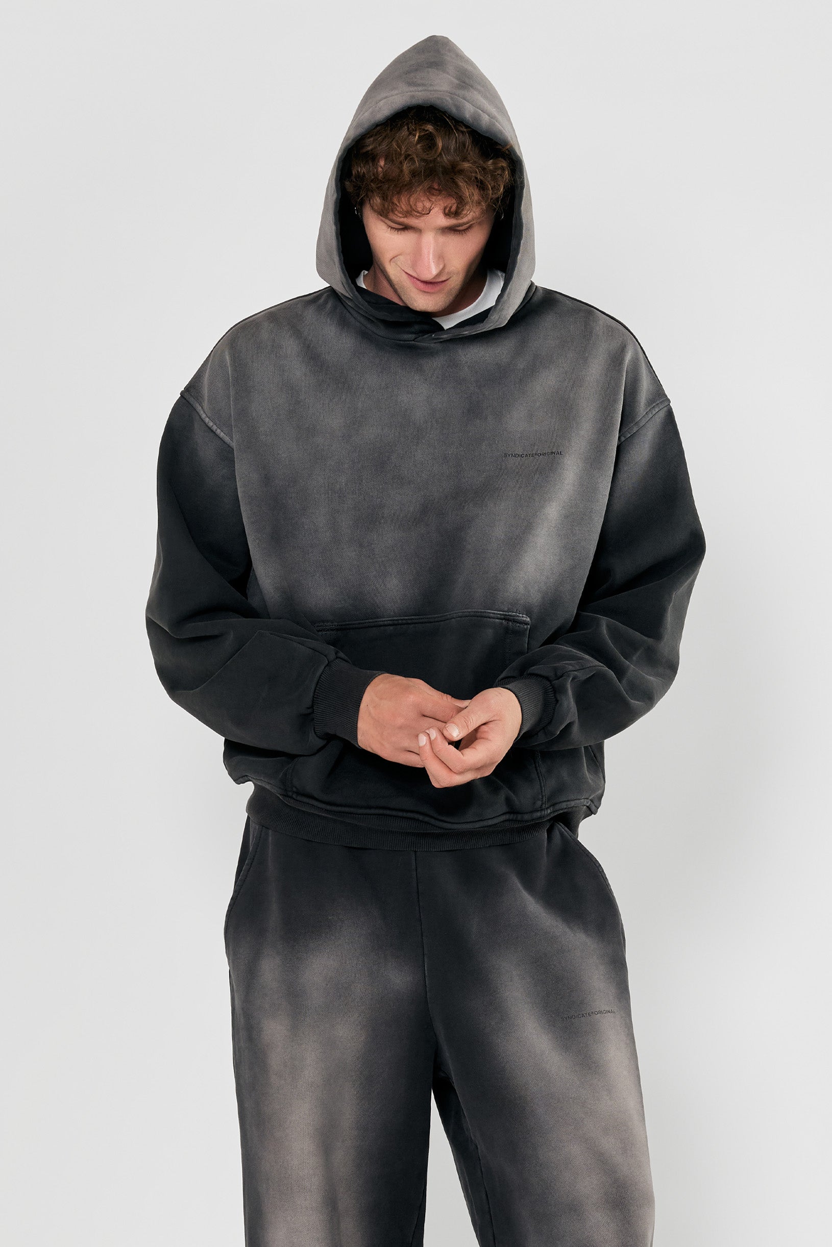 Gradient Hoodie Grey