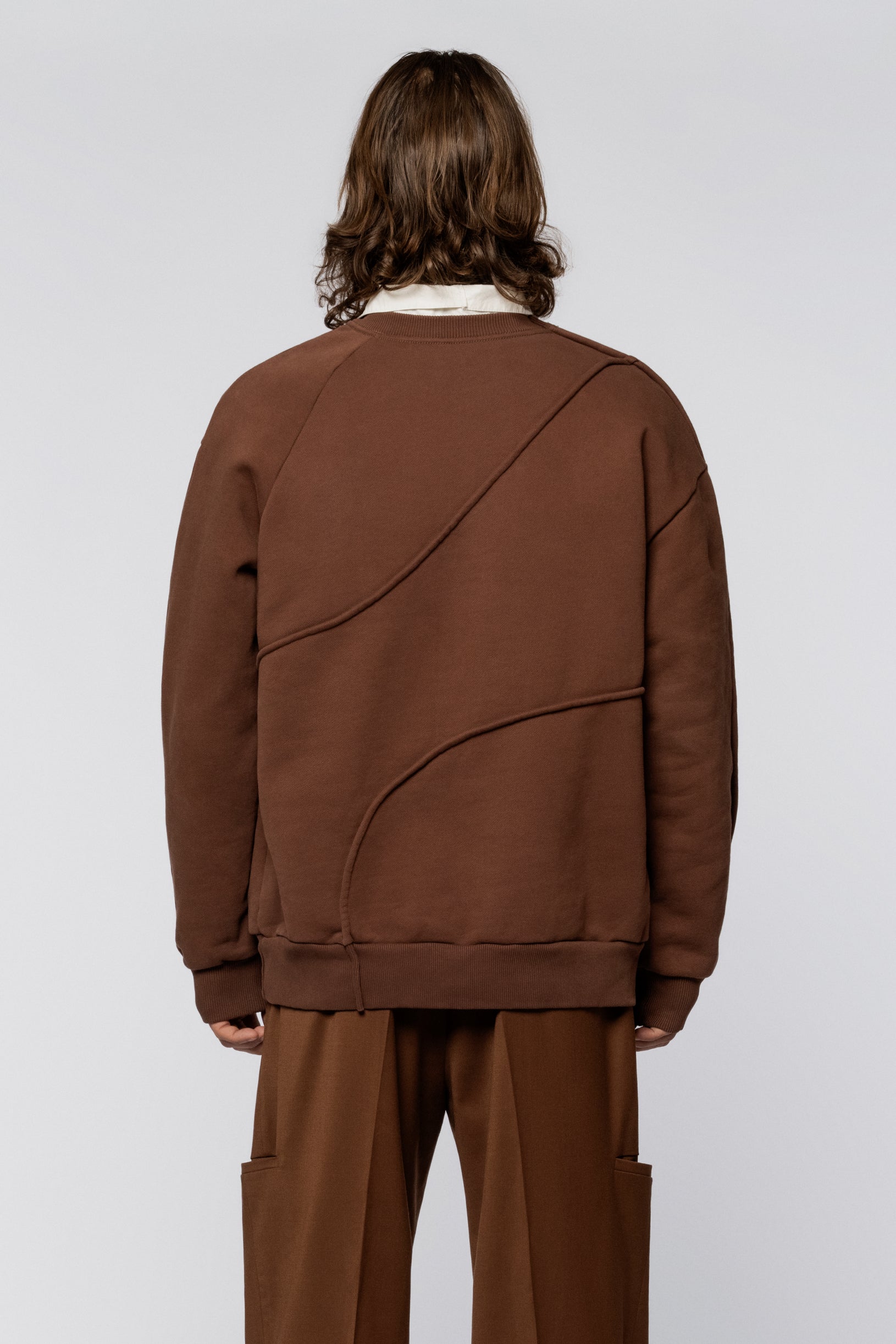 Sweatshirt Folds Mustang