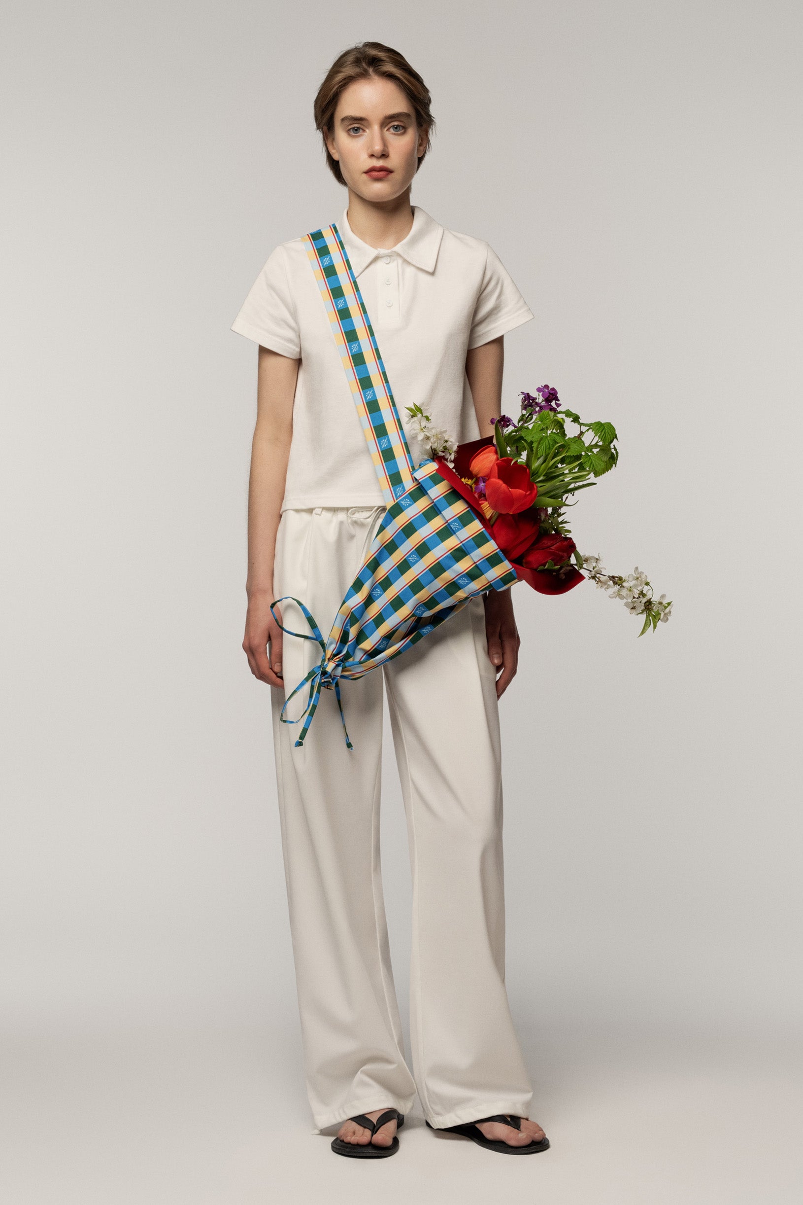 Sndct x Oberemky Chess Flower Bag