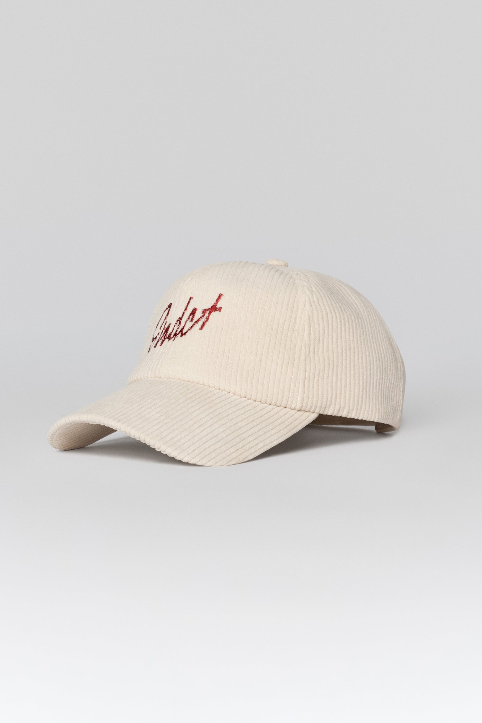 Corduroy Baseball Cap Ivory