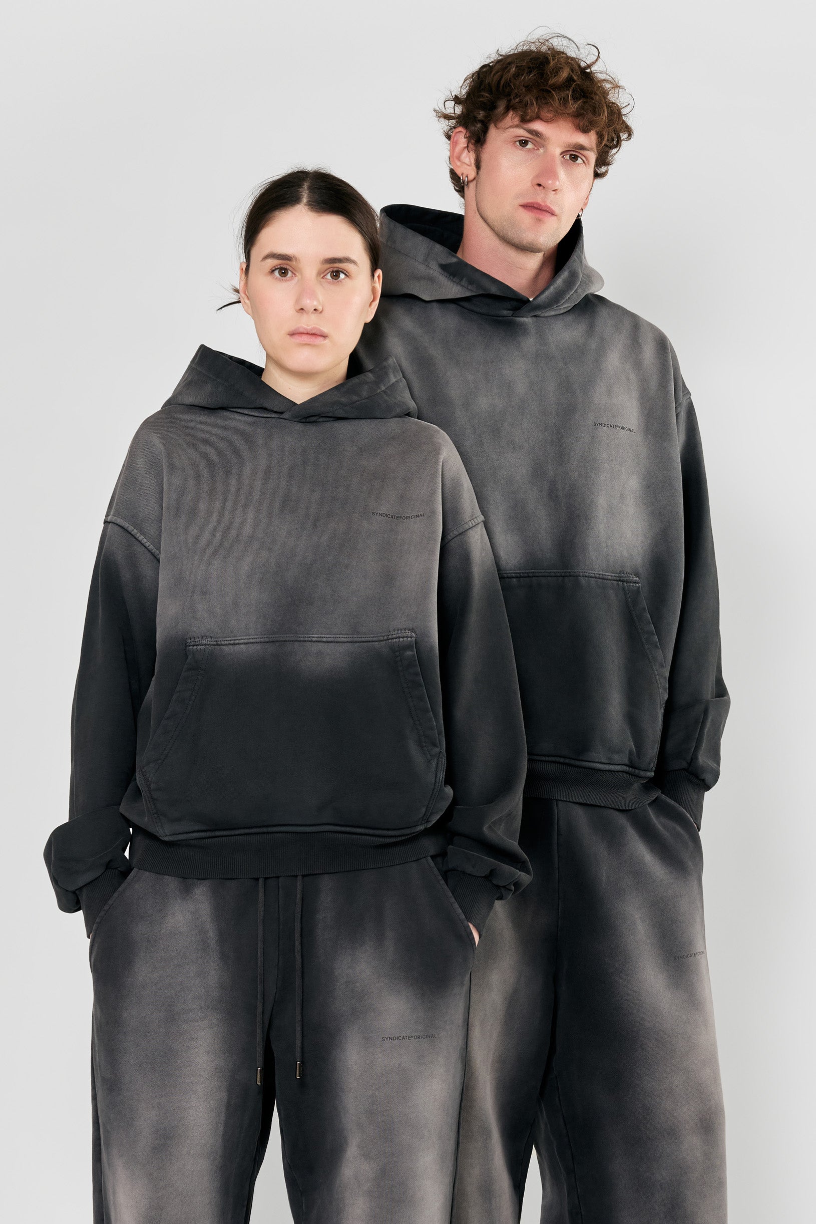 Gradient Hoodie Grey