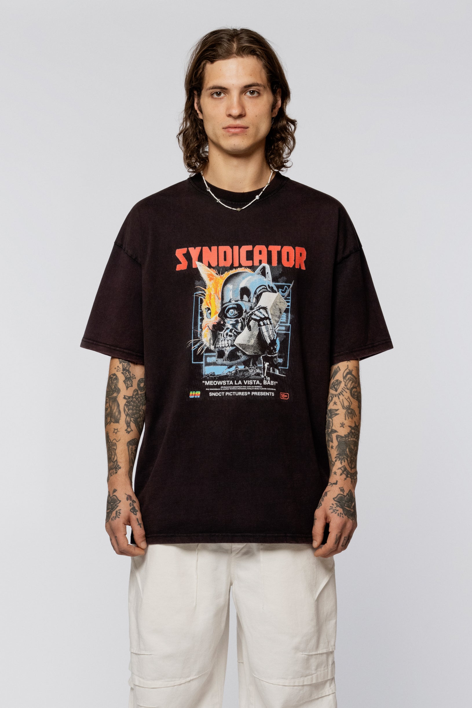 Syndicator oversize worn out t-shirt – SNDCT