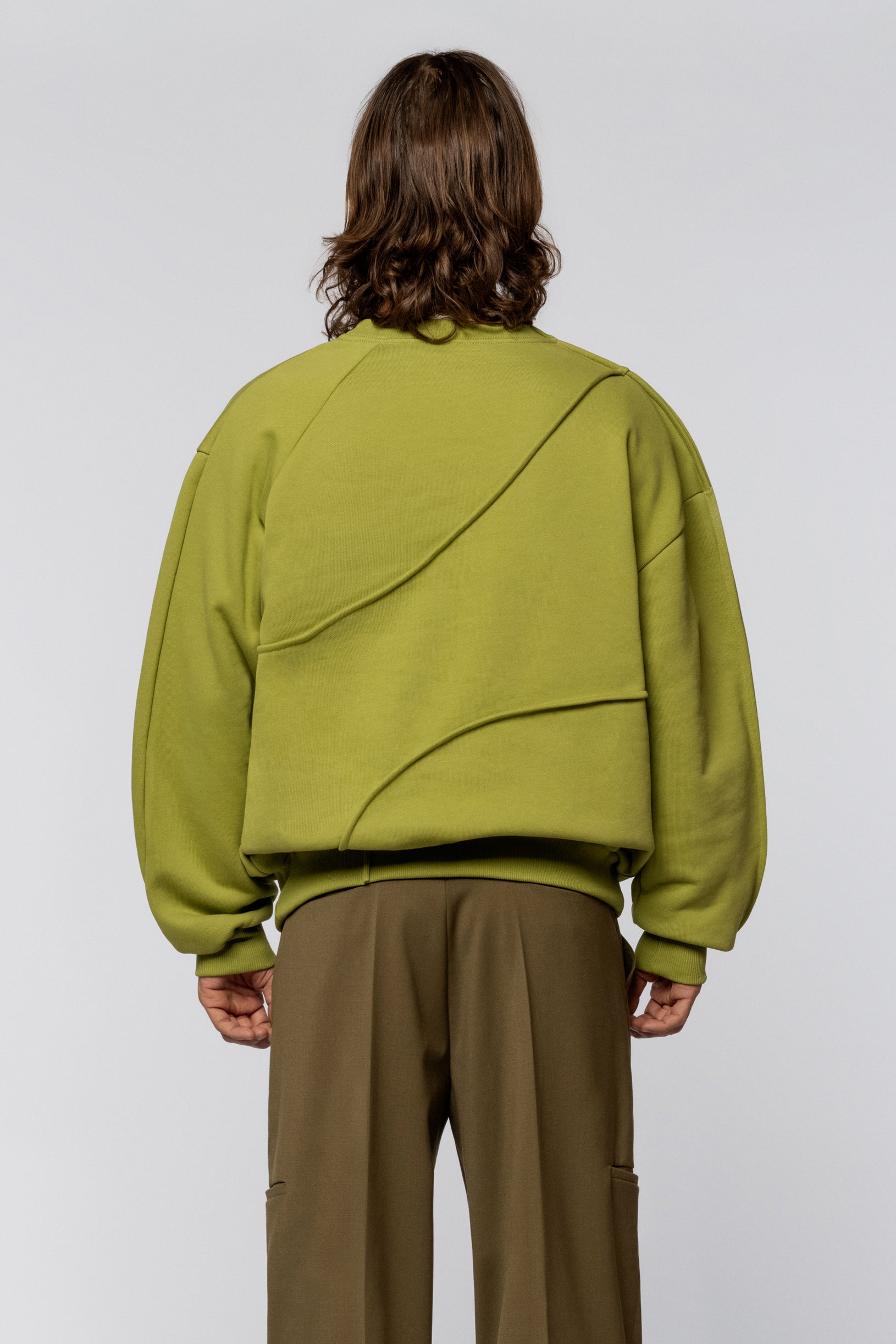 Sweatshirt Folds Moss