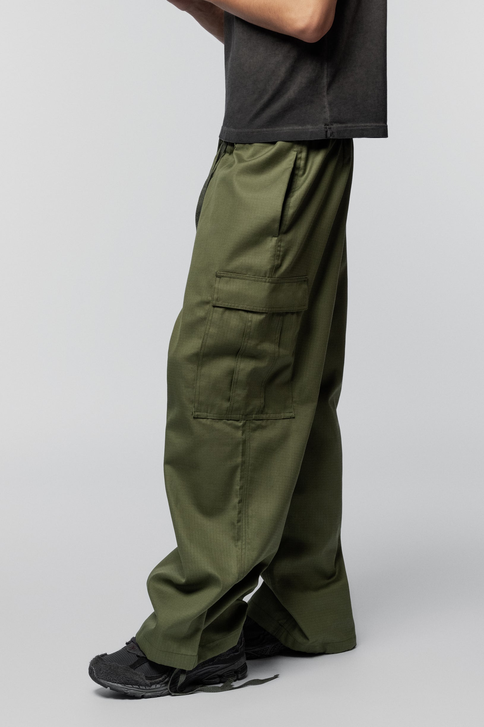 Штани Cargo Хакі