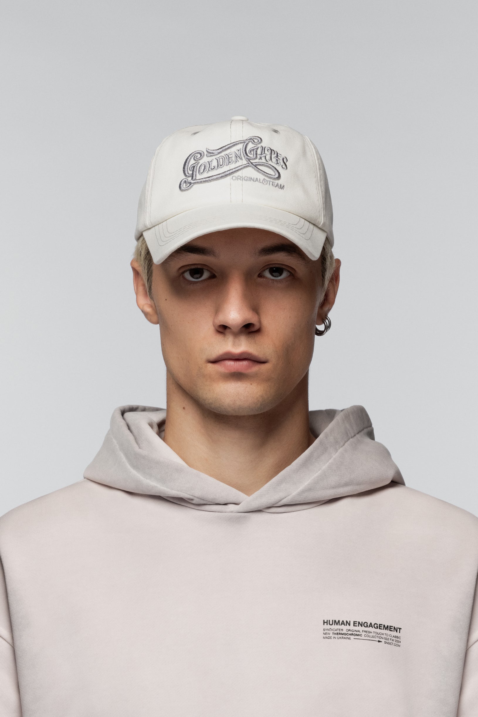 Golden Gates 6-Panel Cap Silver