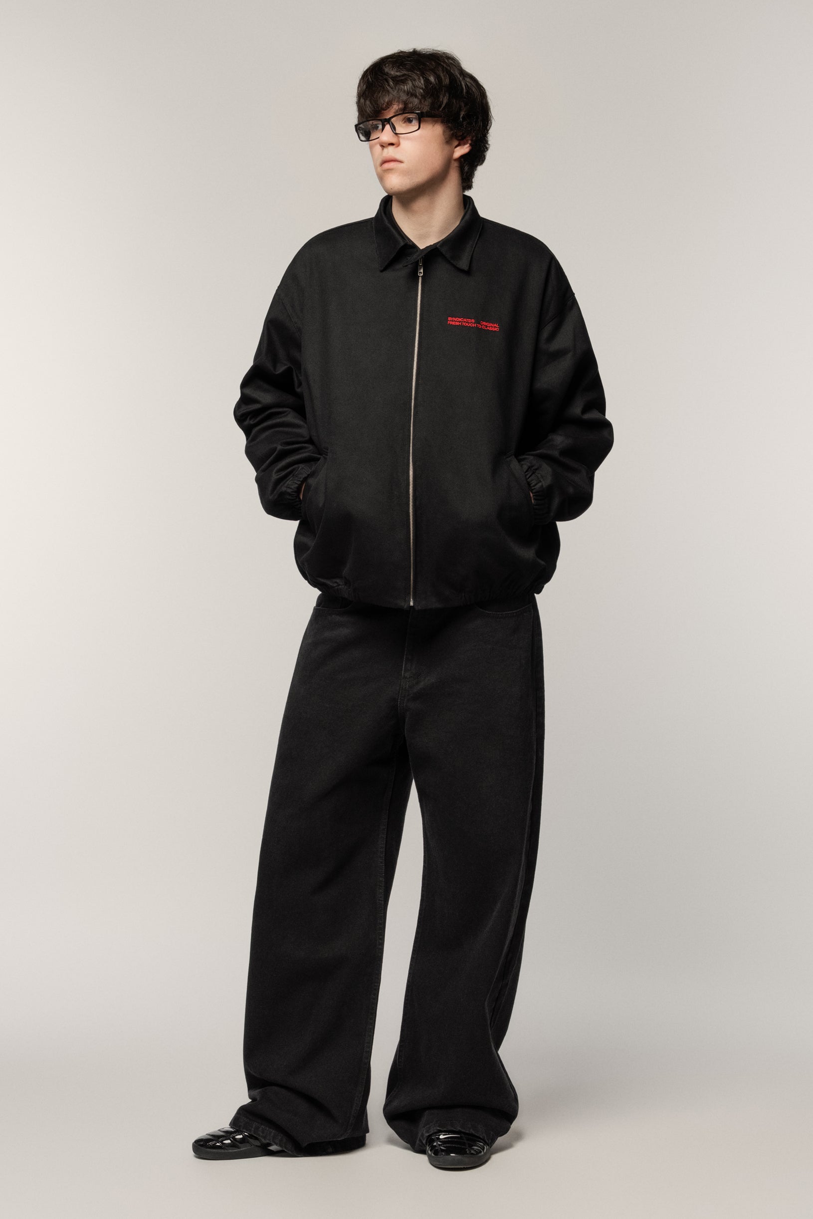 Denim Classic Jacket Black