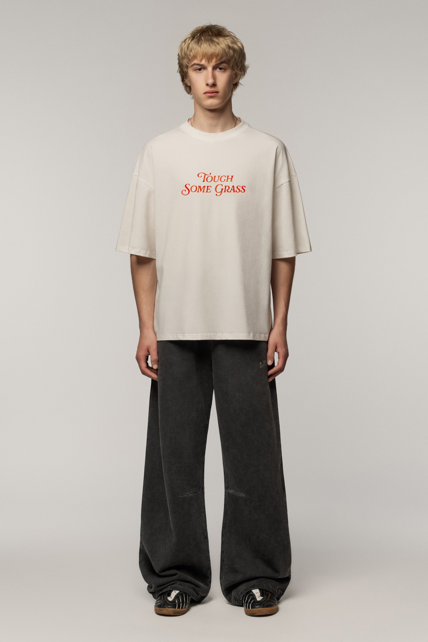 Sndct x Oberemky Oversize T-shirt Ivory