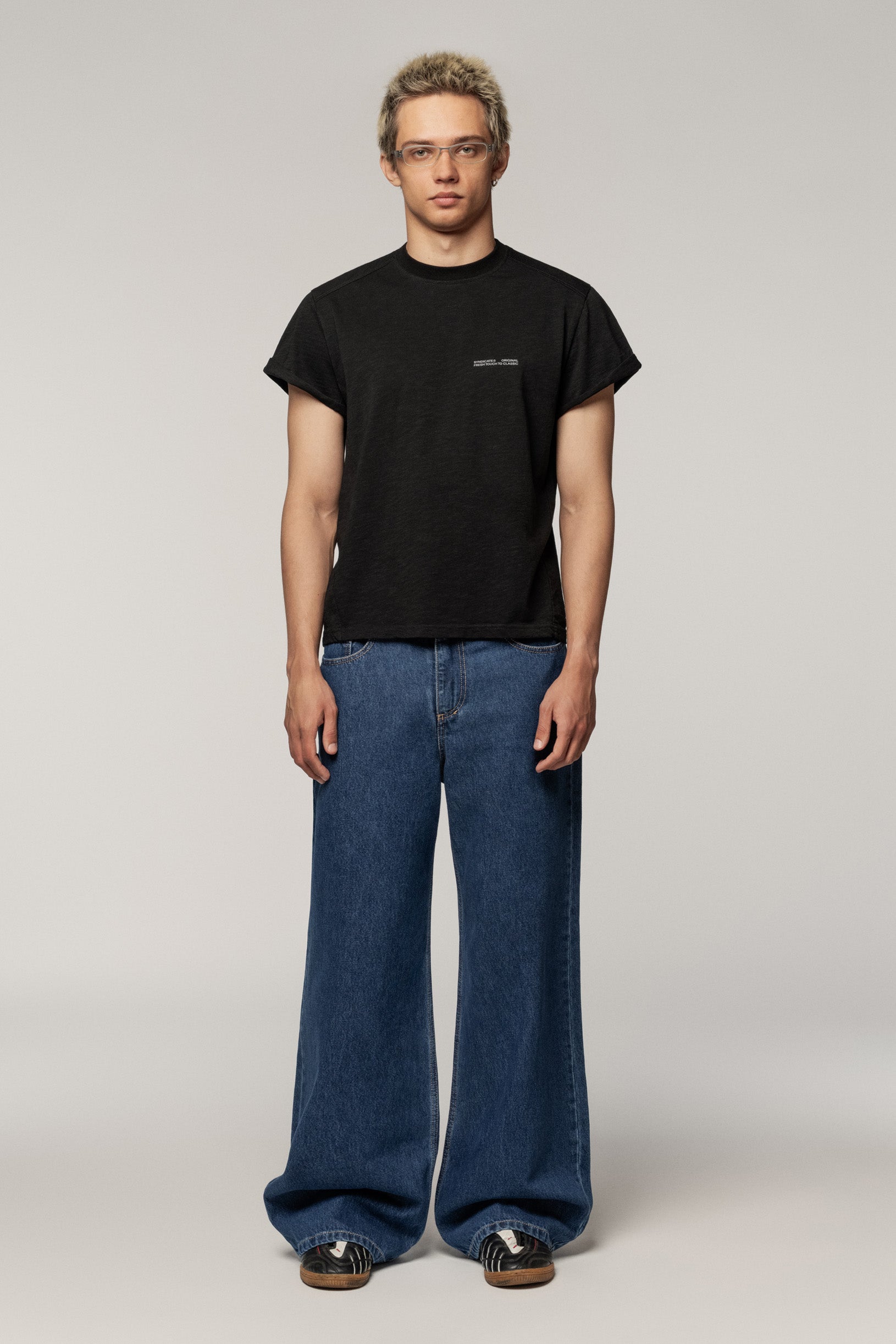 Slim Fit Lightweight T-shirt Black