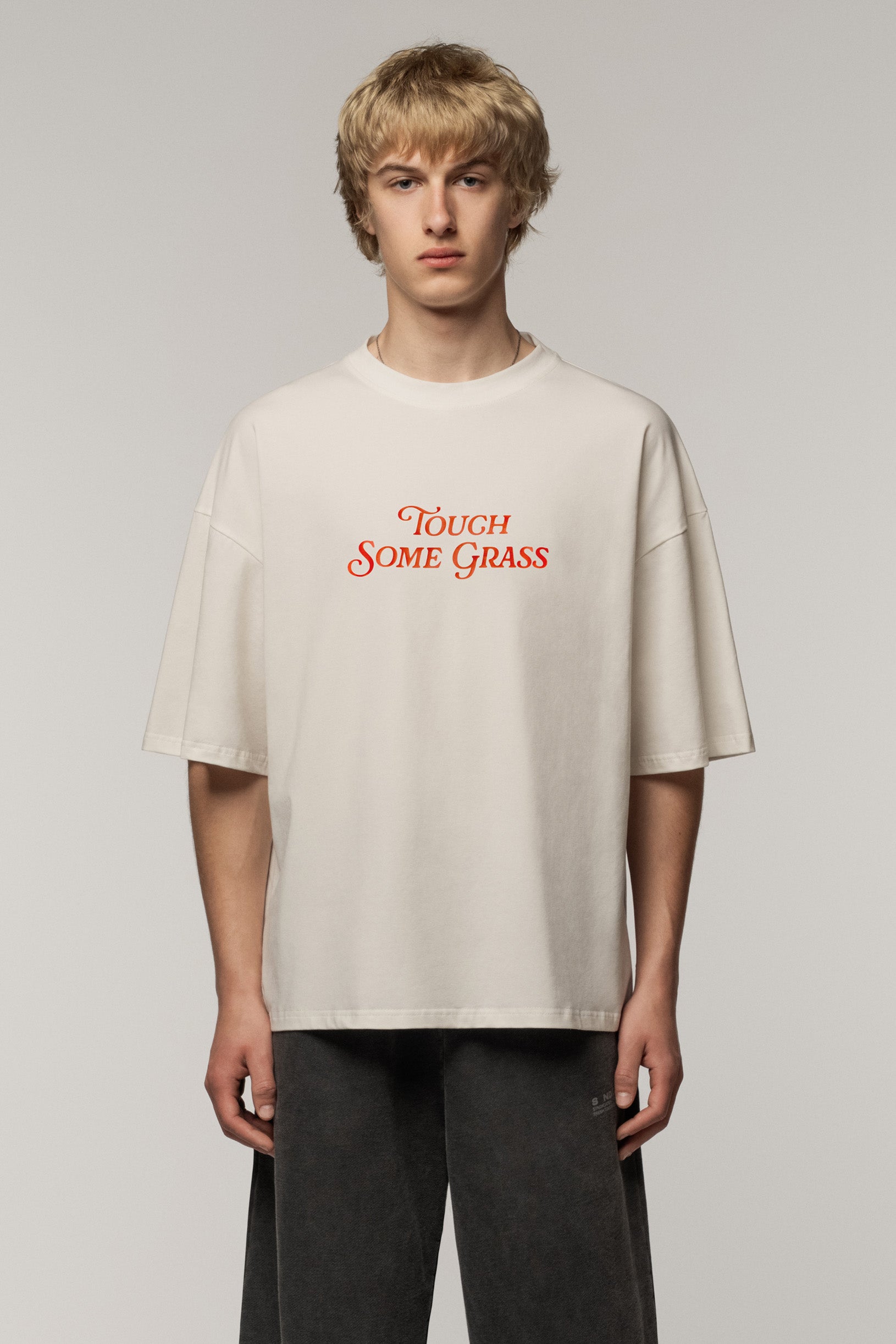 Sndct x Oberemky Молочна Оверсайз Футболка