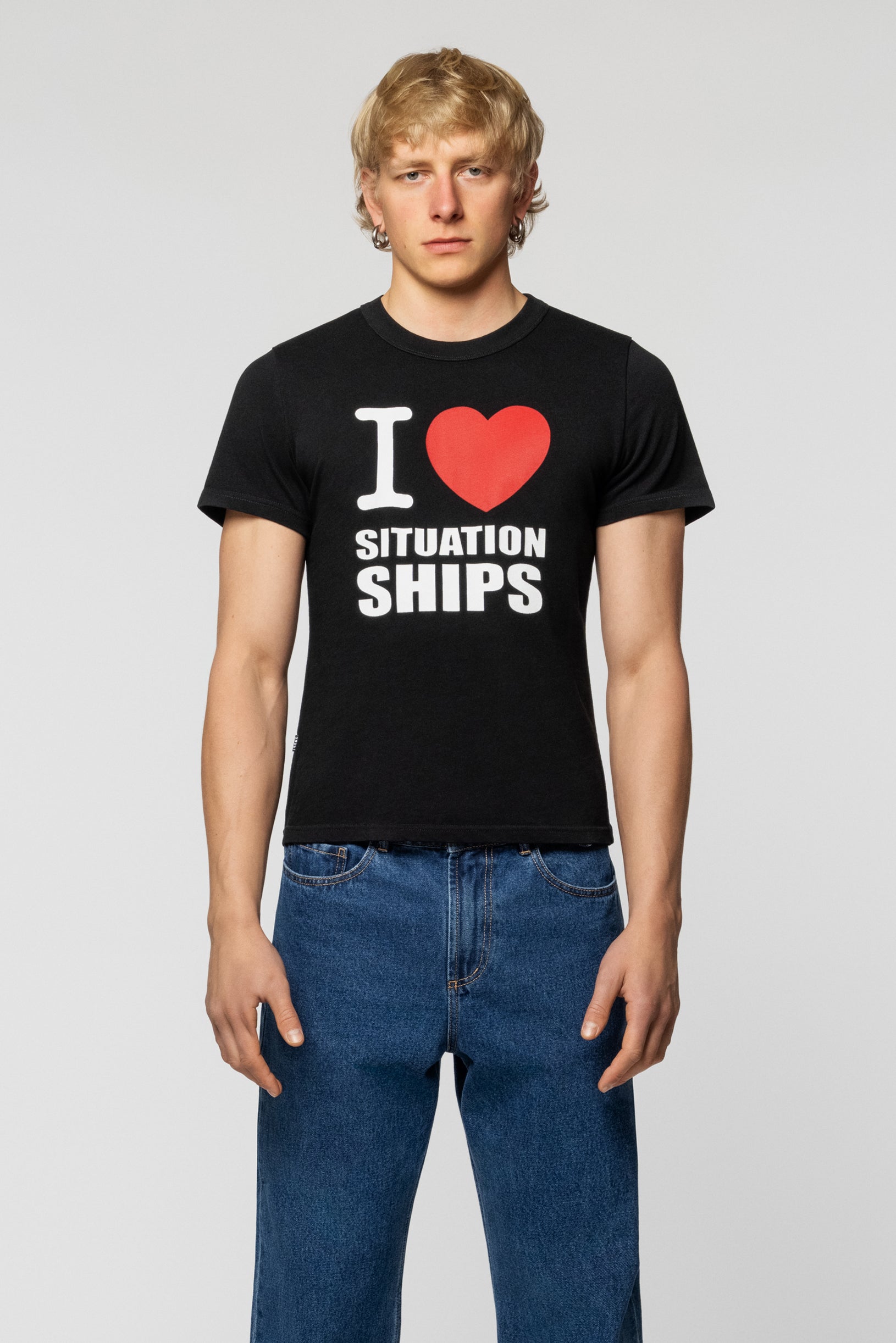 Situationships Baby T-shirt Black