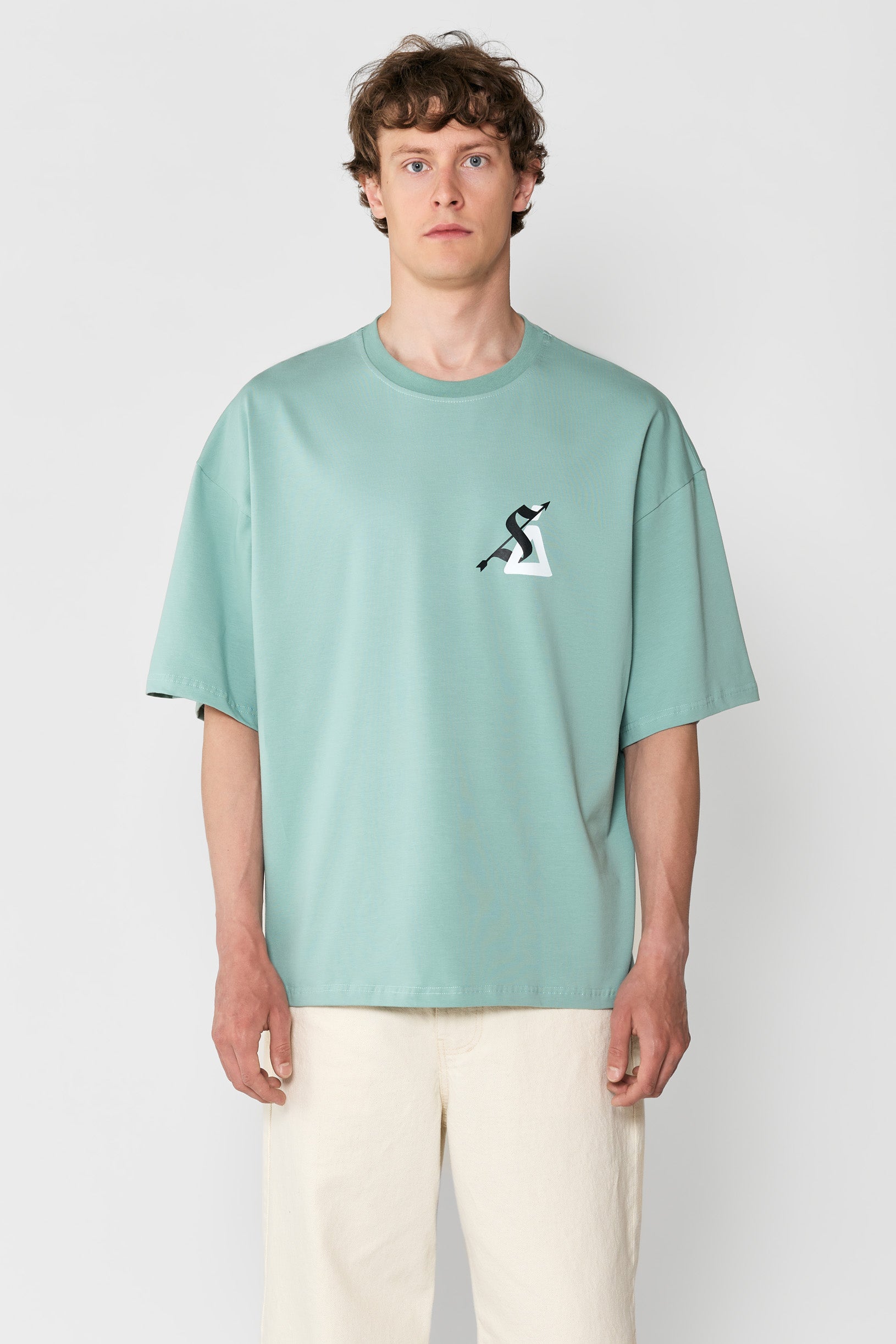 Sndct x Atlas Oversize T-shirt Mint