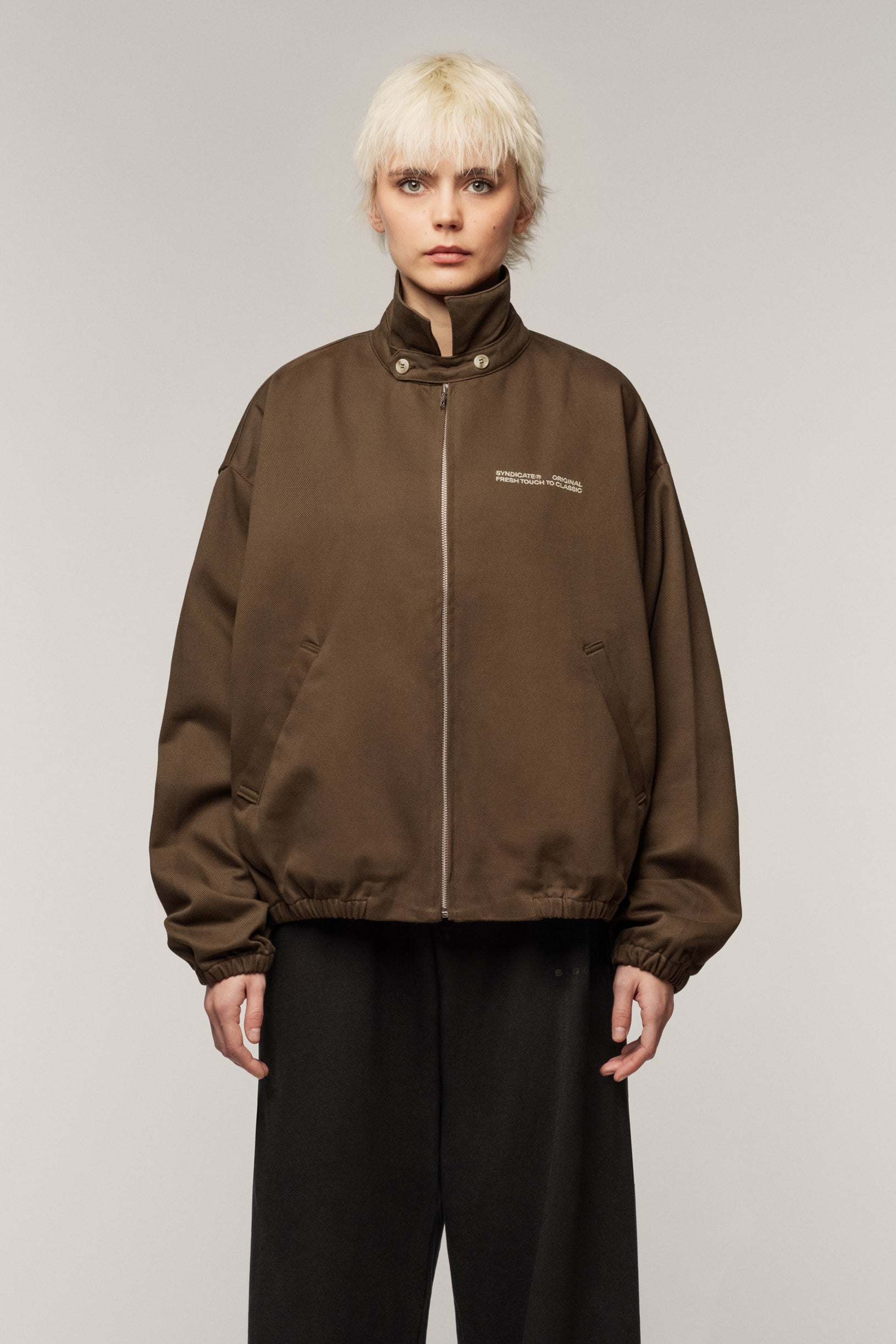 Denim Classic Jacket Brown