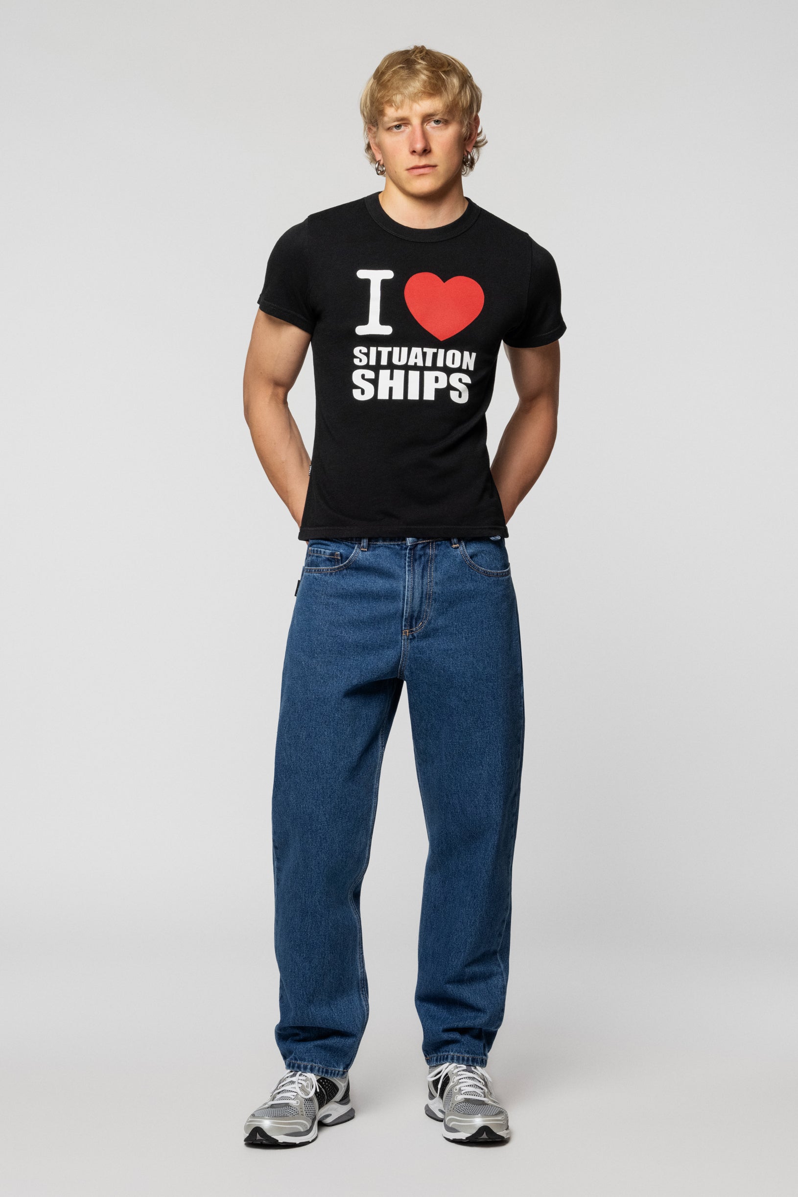 Situationships Baby T-shirt Black