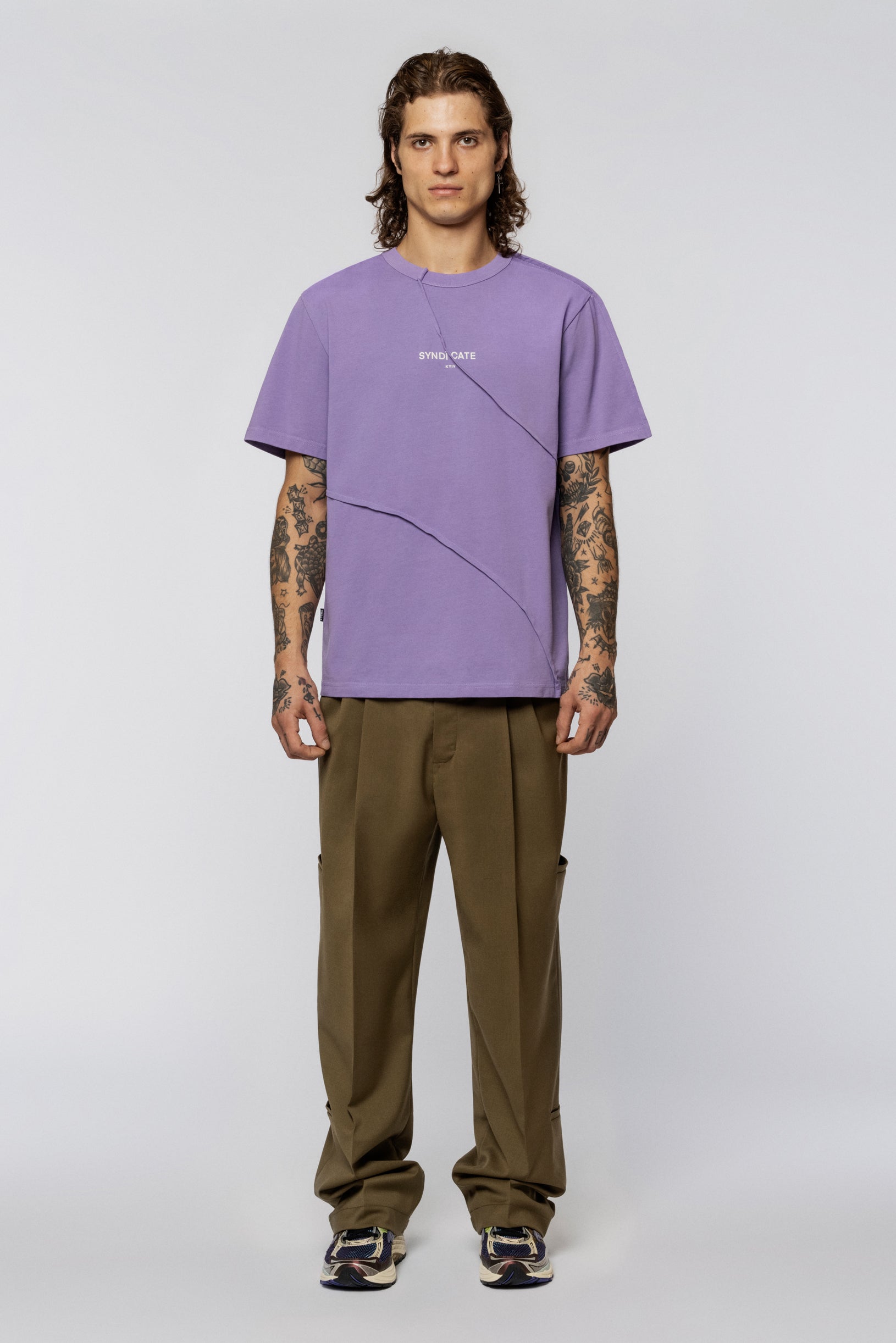 T-shirt Folds Lilac