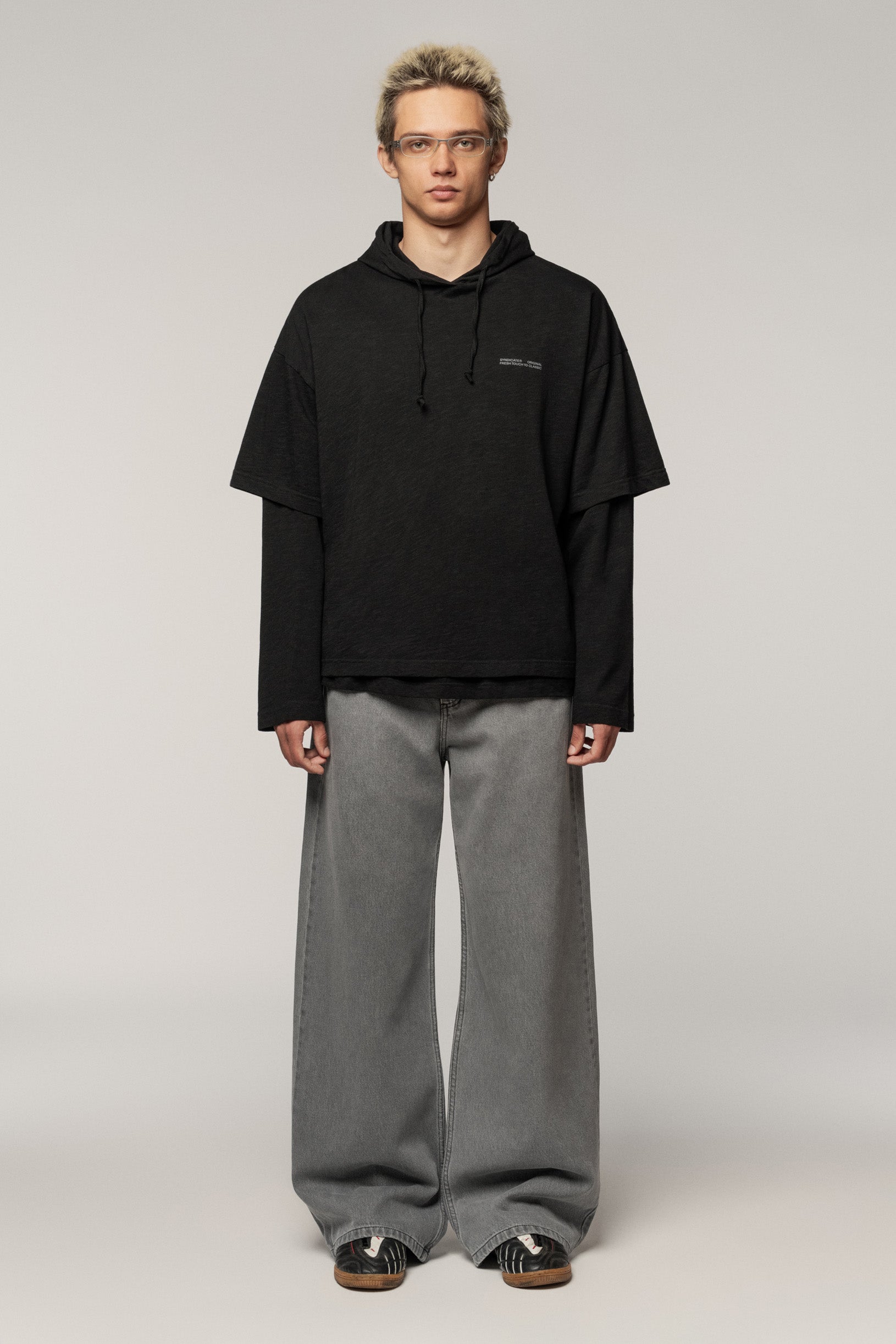 Layered Longsleeve Black